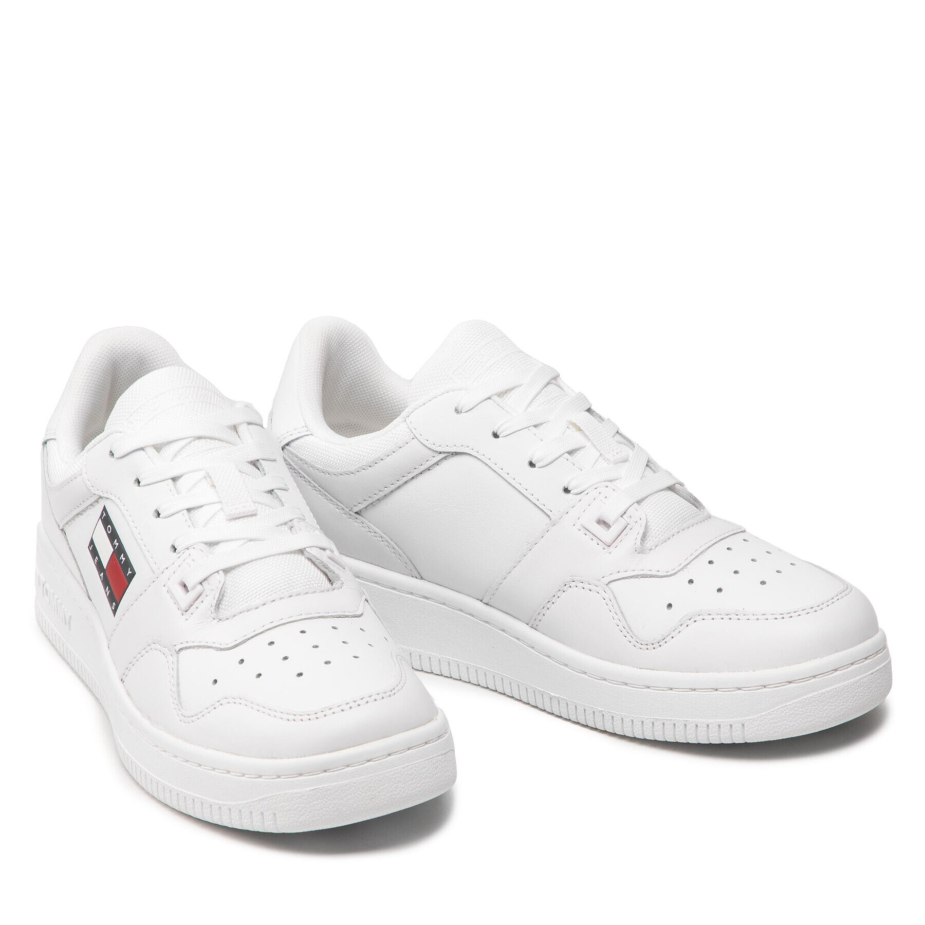 Tommy Jeans Sneakersy Retro Basket EN0EN01723 Biela - Pepit.sk