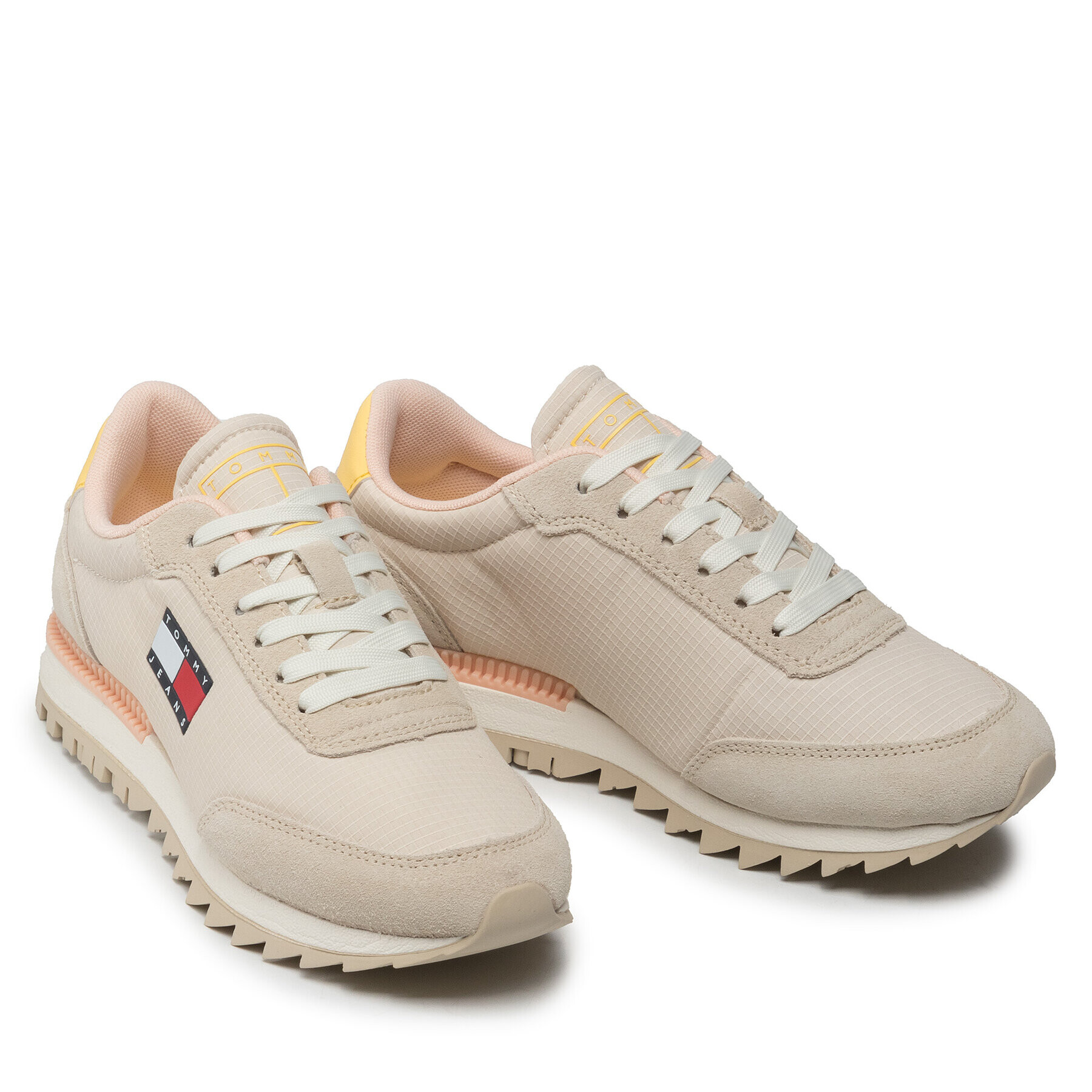 Tommy Jeans Sneakersy Retro Evolve Wmn EN0EN01737 Béžová - Pepit.sk