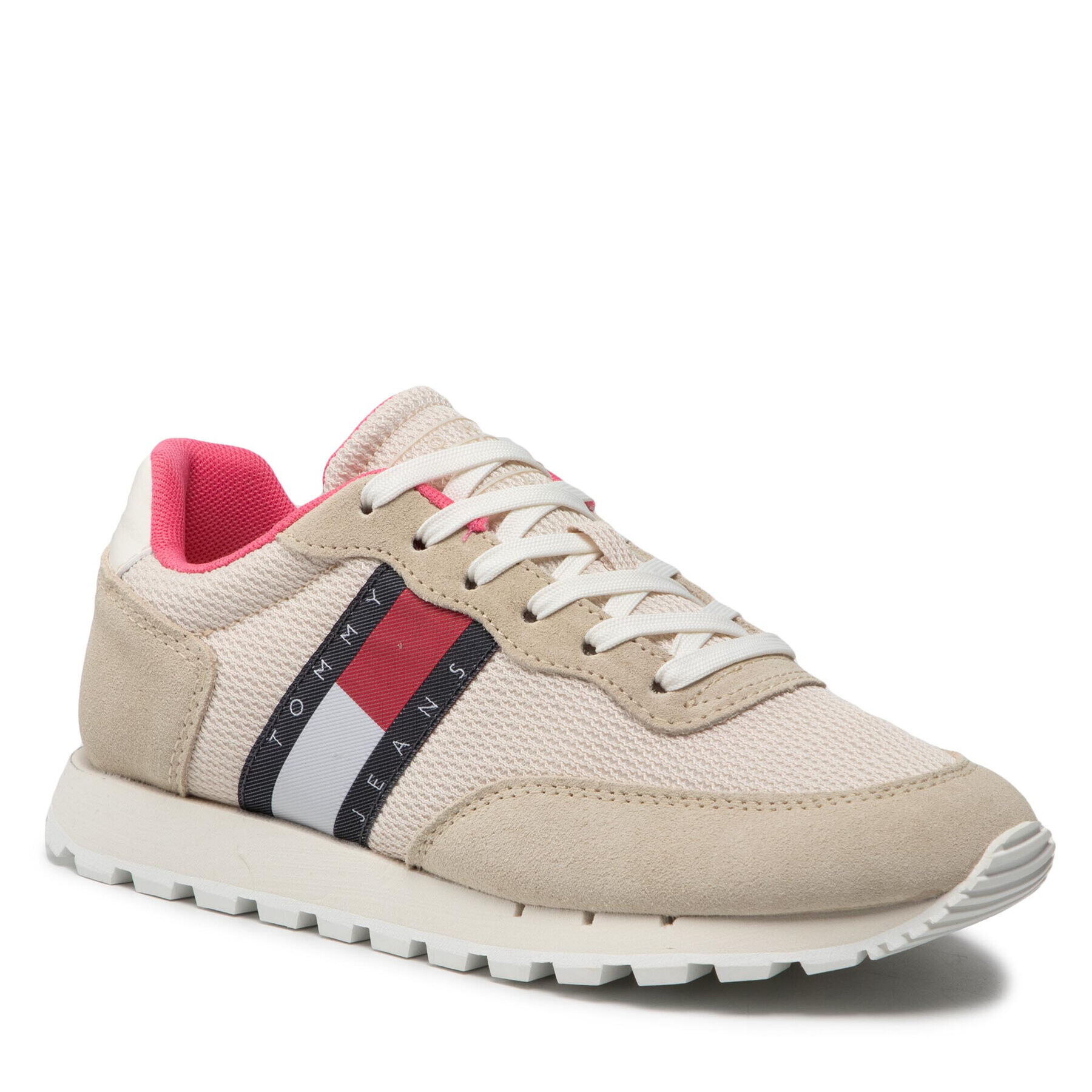 Tommy Jeans Sneakersy Retro Runner EN0EN01730 Béžová - Pepit.sk