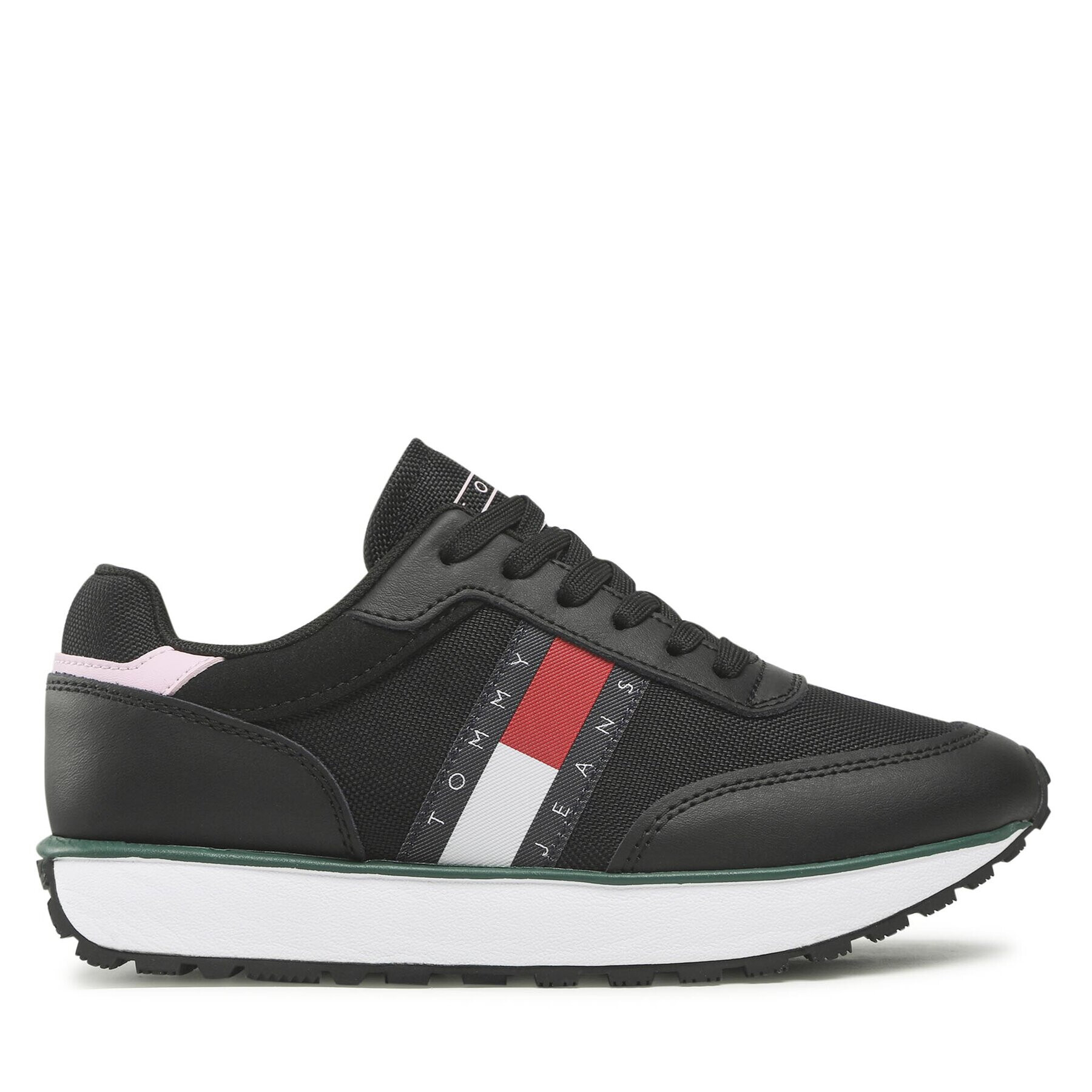 Tommy Jeans Sneakersy Runner EN0EN01975 Čierna - Pepit.sk