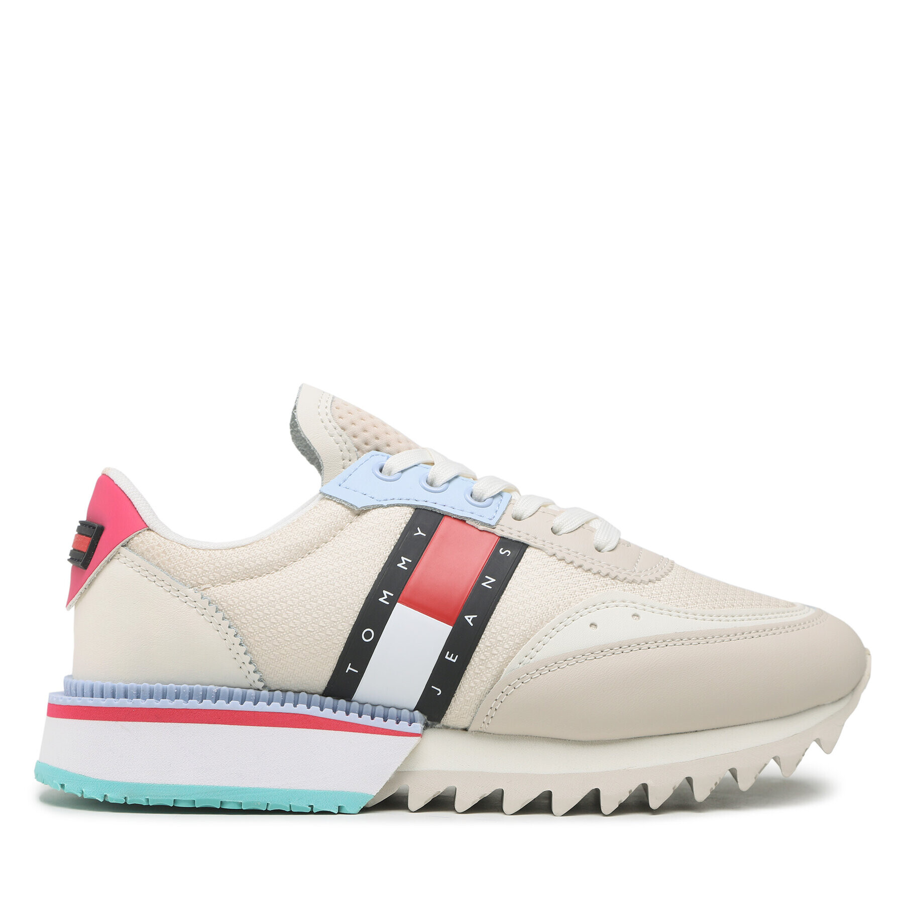 Tommy Jeans Sneakersy Sneaker Cleated EN0EN02055 Béžová - Pepit.sk