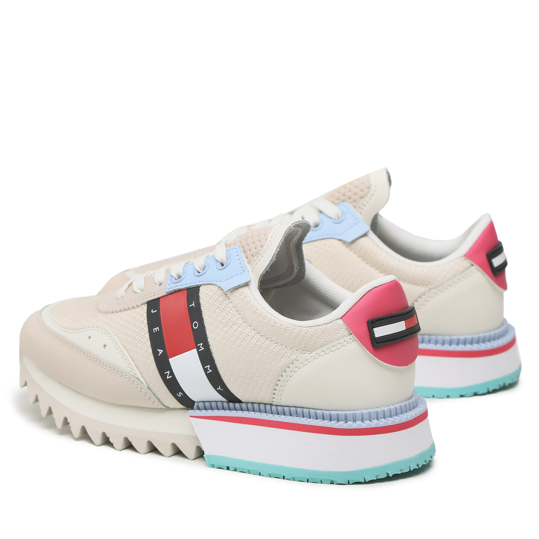 Tommy Jeans Sneakersy Sneaker Cleated EN0EN02055 Béžová - Pepit.sk