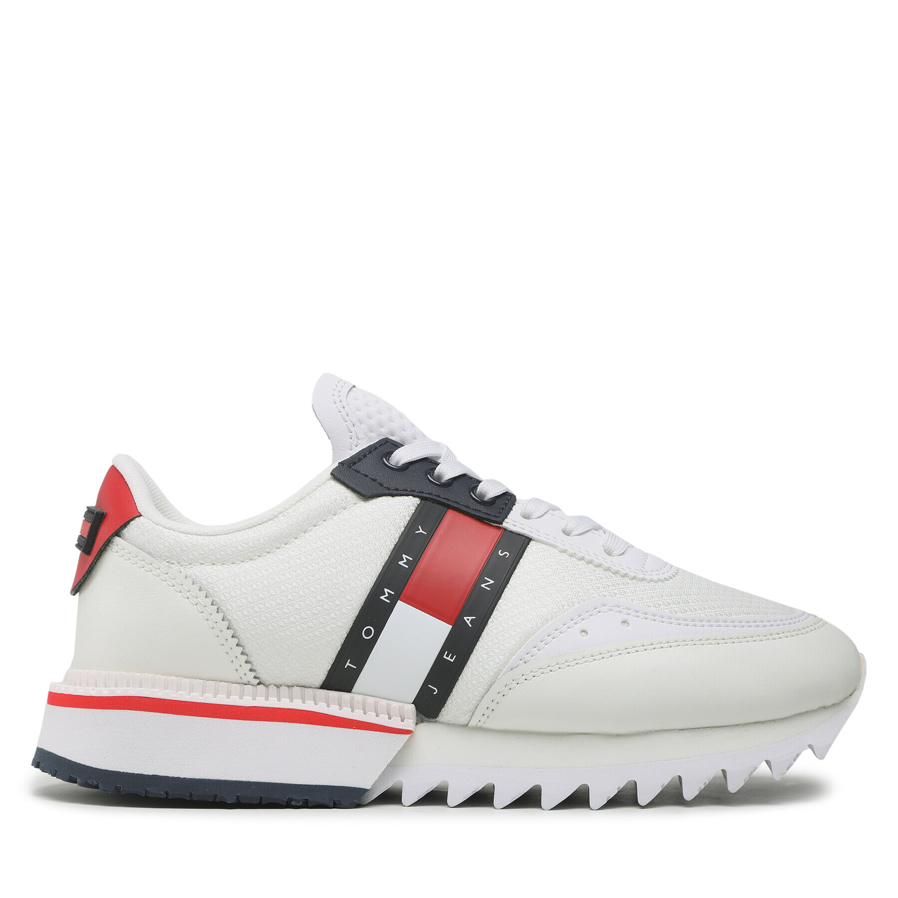 Tommy Jeans Sneakersy Sneaker Cleated EN0EN02055 Biela - Pepit.sk