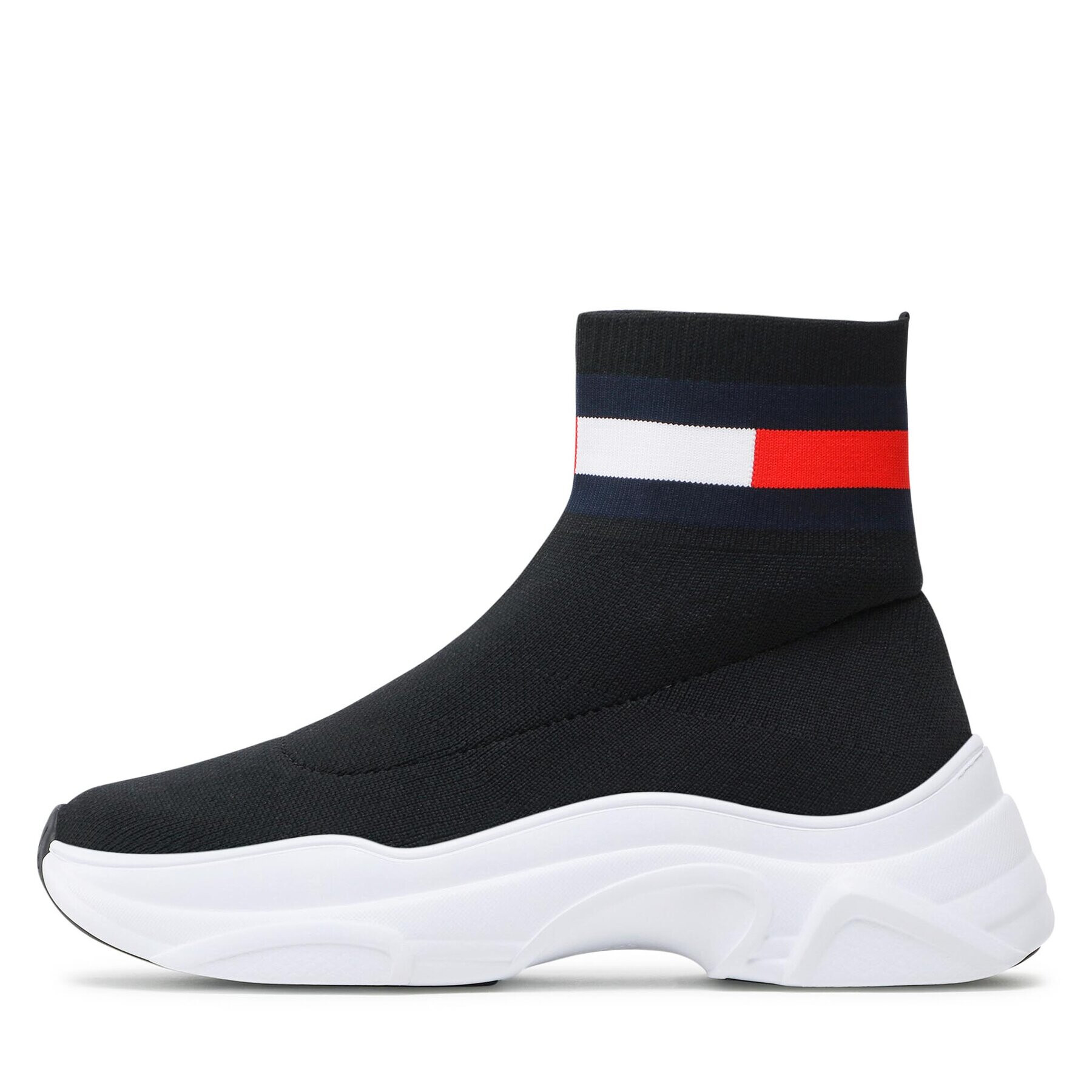 Tommy Jeans Sneakersy Spock Boot EN0EN02104 Čierna - Pepit.sk