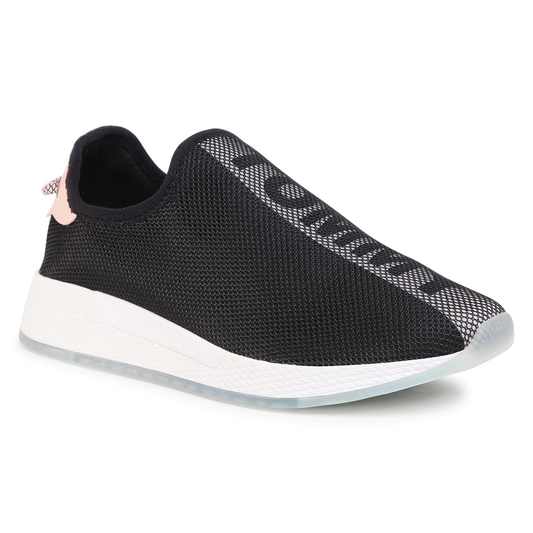 Tommy Jeans Sneakersy Technical Mesh Flexi Sneaker EN0EN00983 Čierna - Pepit.sk