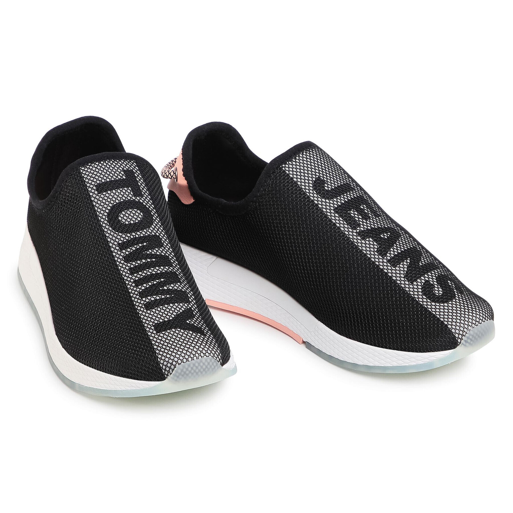 Tommy Jeans Sneakersy Technical Mesh Flexi Sneaker EN0EN00983 Čierna - Pepit.sk