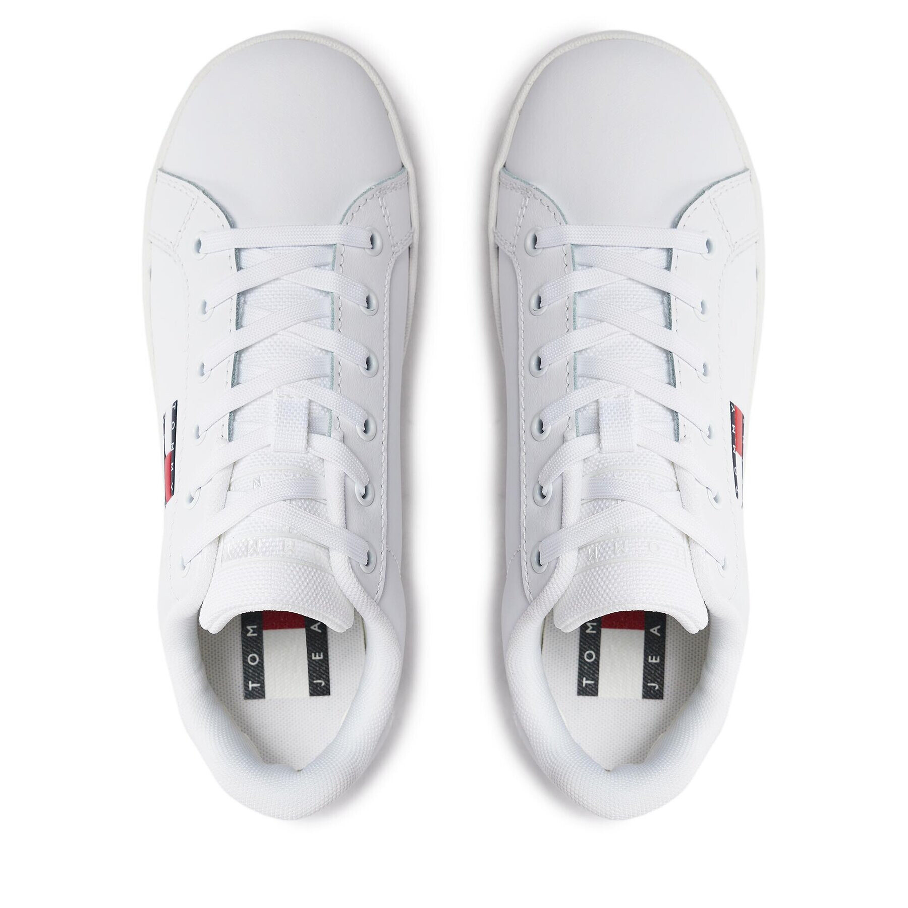 Tommy Jeans Sneakersy Tjw Flatform Ess EN0EN02426 Biela - Pepit.sk