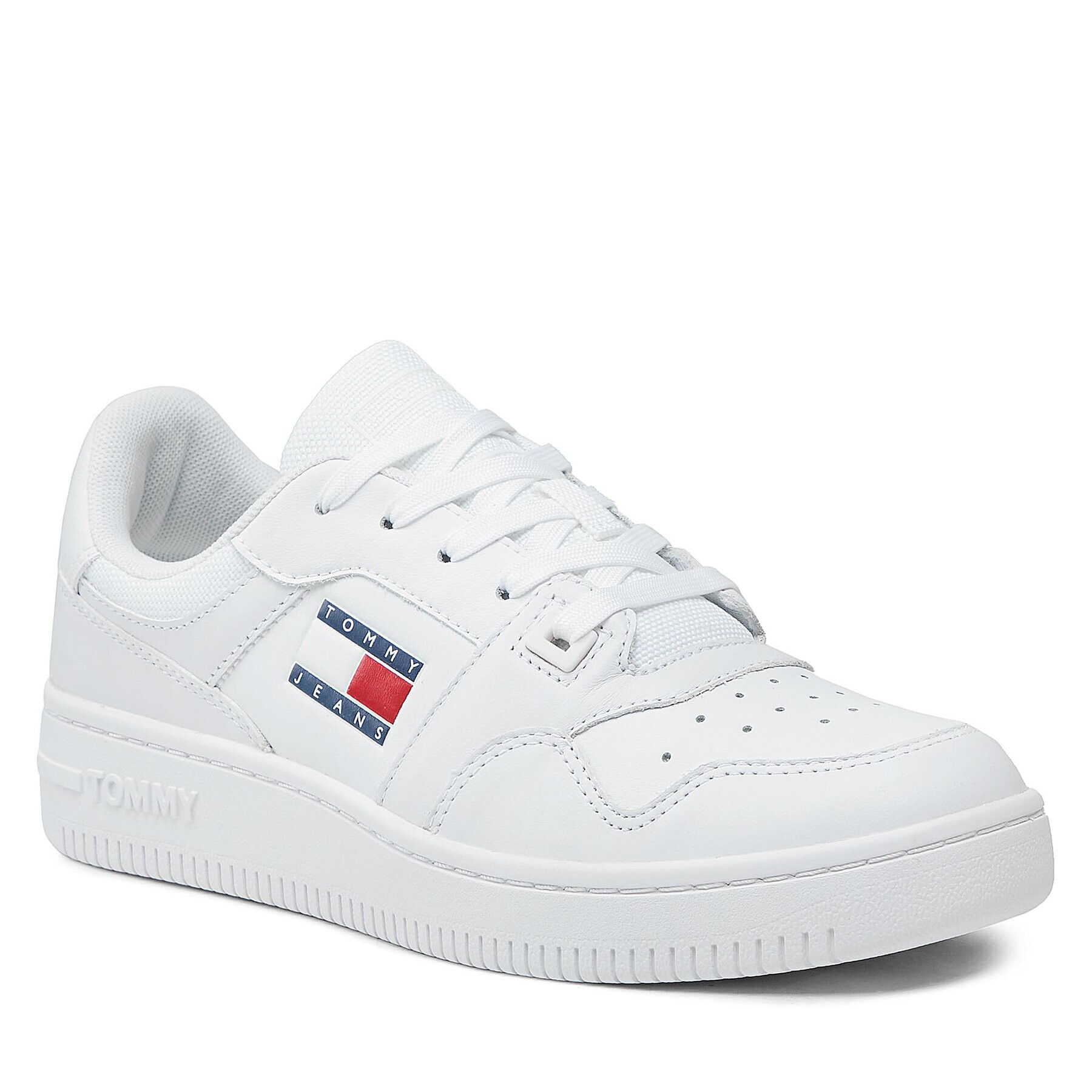 Tommy Jeans Sneakersy Tjw Retro Basket Ess EN0EN02434 Biela - Pepit.sk