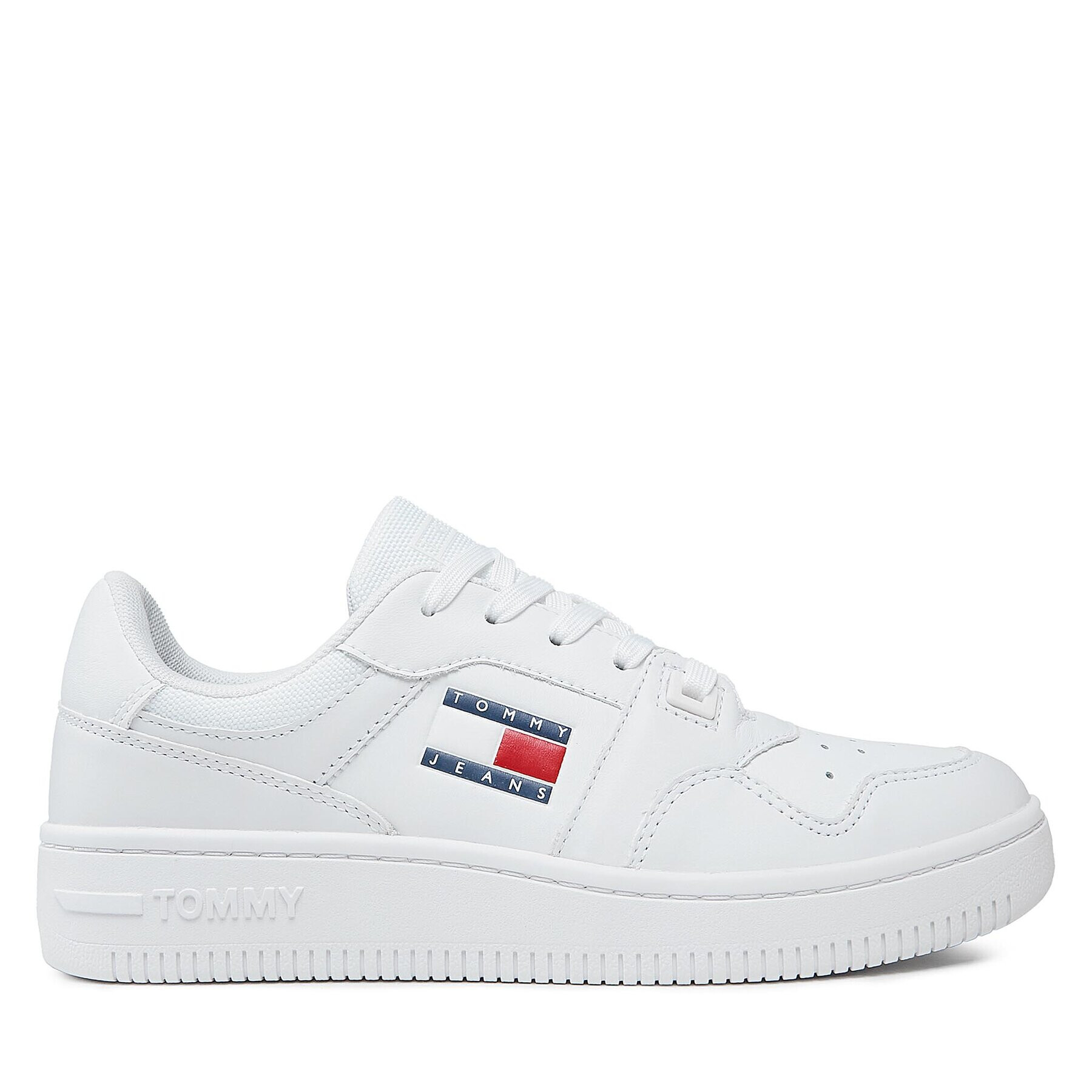 Tommy Jeans Sneakersy Tjw Retro Basket Ess EN0EN02434 Biela - Pepit.sk