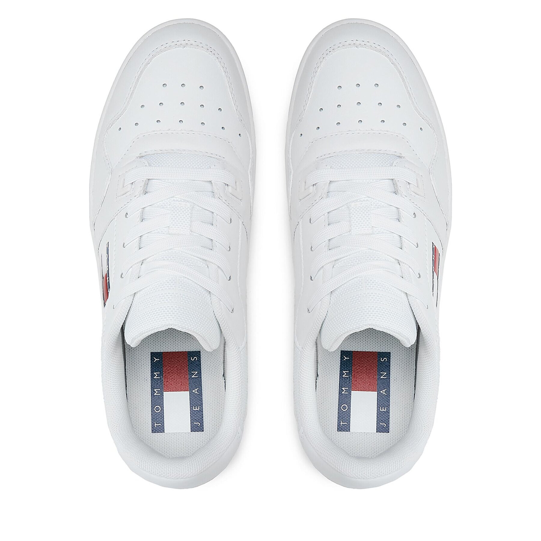 Tommy Jeans Sneakersy Tjw Retro Basket Ess EN0EN02434 Biela - Pepit.sk