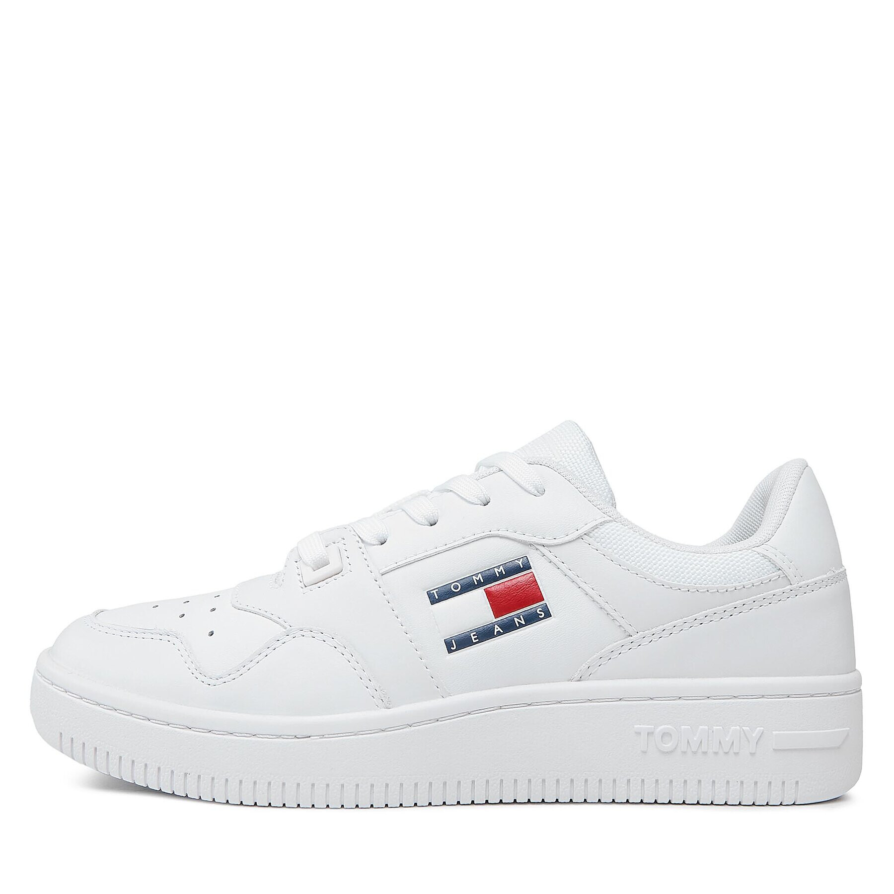 Tommy Jeans Sneakersy Tjw Retro Basket Ess EN0EN02434 Biela - Pepit.sk