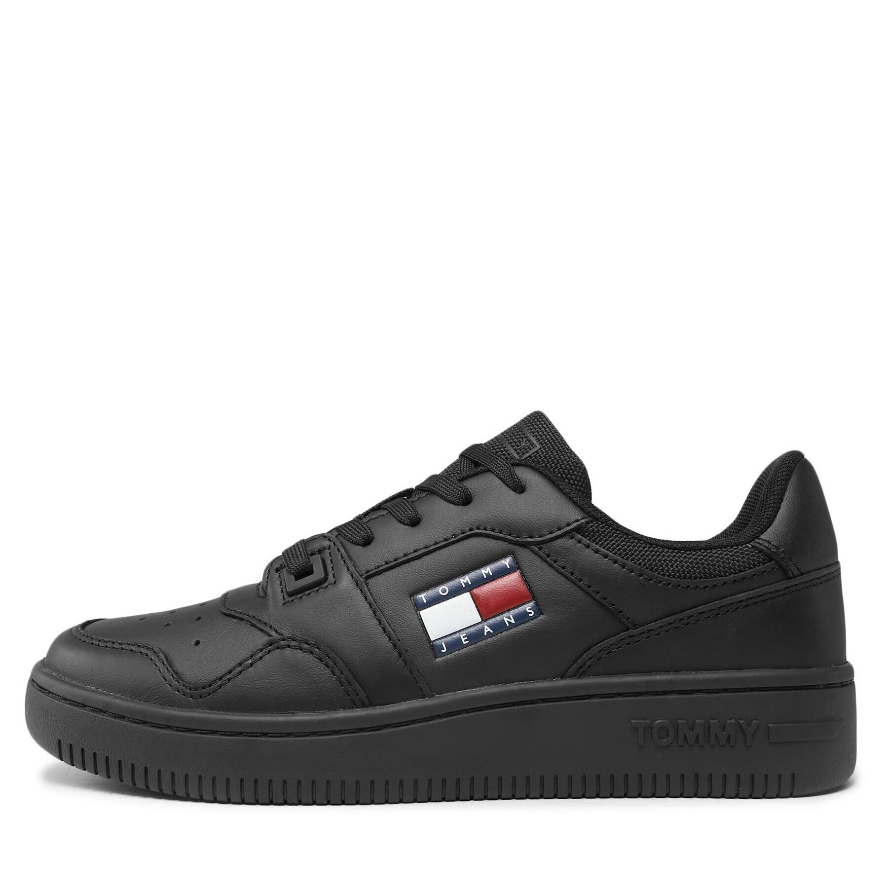 Tommy Jeans Sneakersy Tjw Retro Basket Ess EN0EN02434 Čierna - Pepit.sk