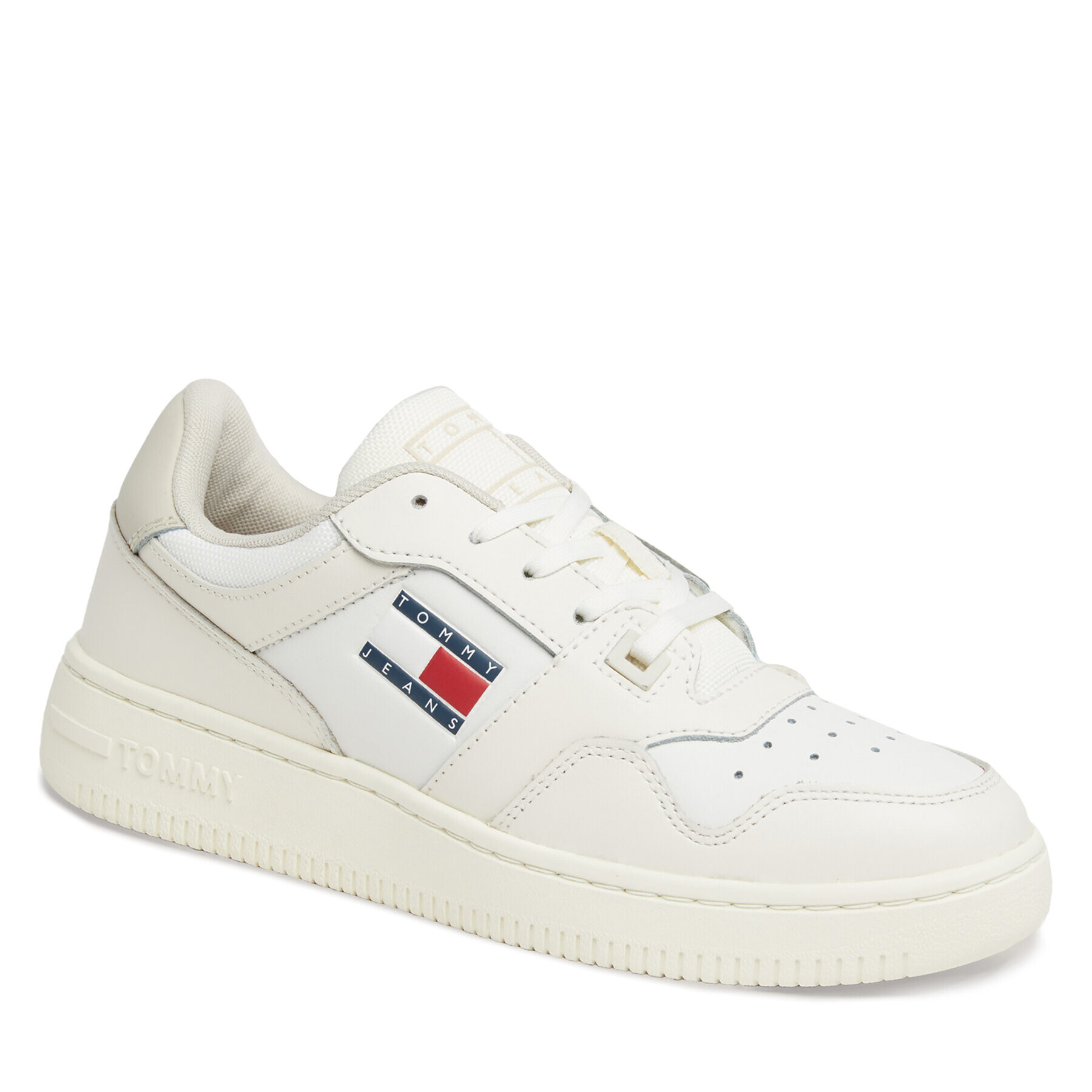 Tommy Jeans Sneakersy Tjw Retro Basket Seasonal EN0EN02535 Biela - Pepit.sk