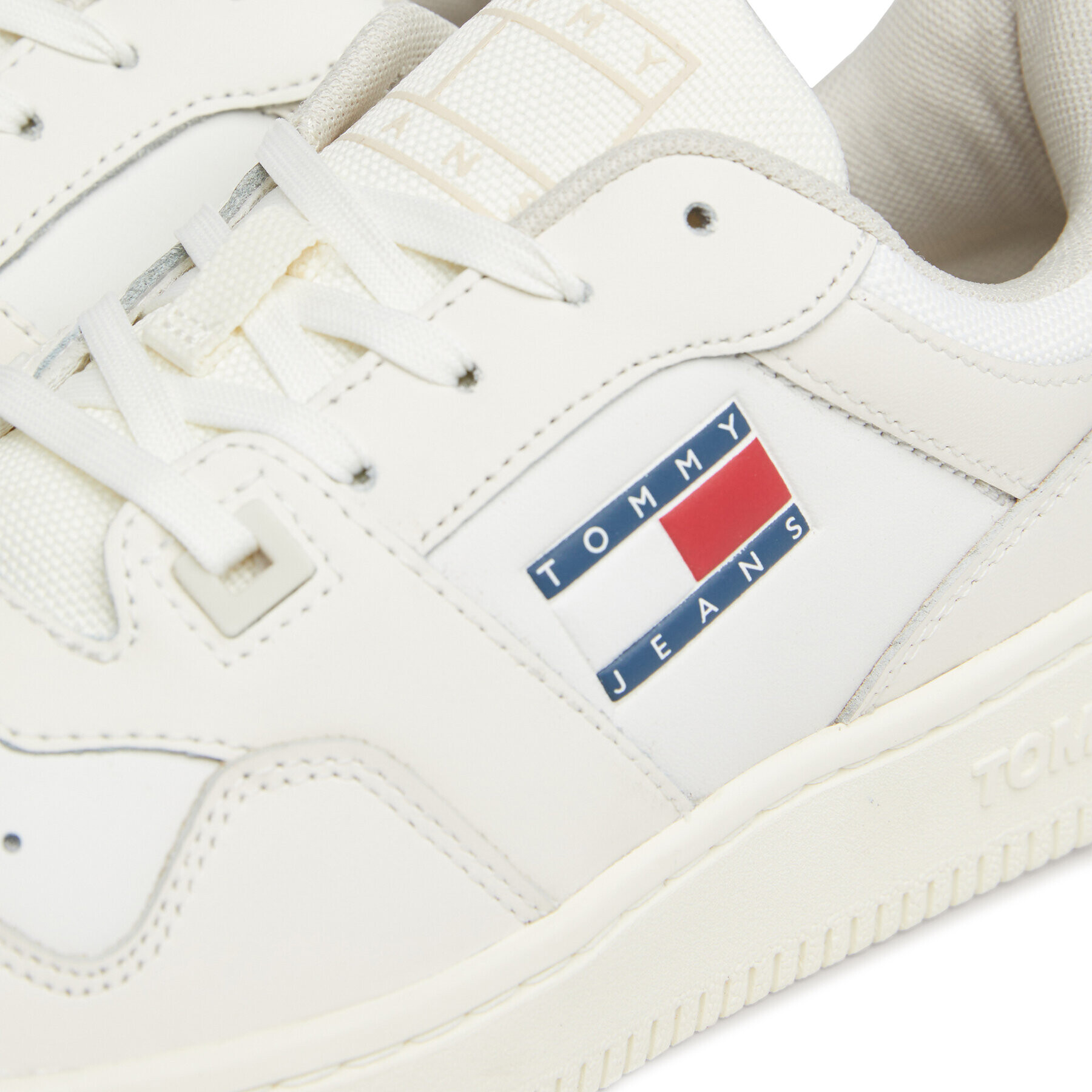 Tommy Jeans Sneakersy Tjw Retro Basket Seasonal EN0EN02535 Biela - Pepit.sk