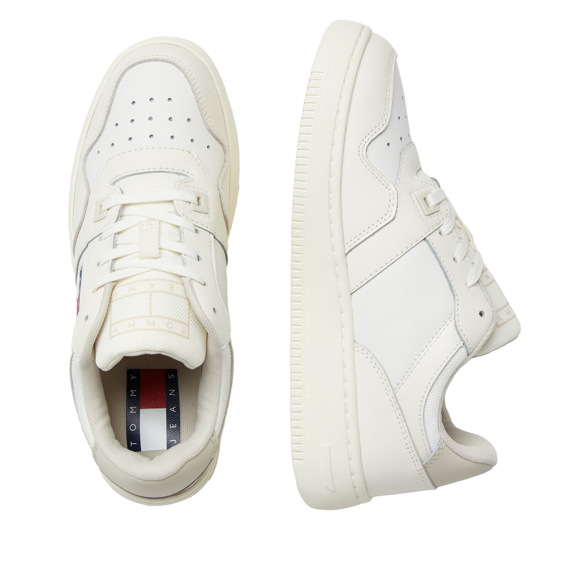 Tommy Jeans Sneakersy Tjw Retro Basket Seasonal EN0EN02535 Biela - Pepit.sk