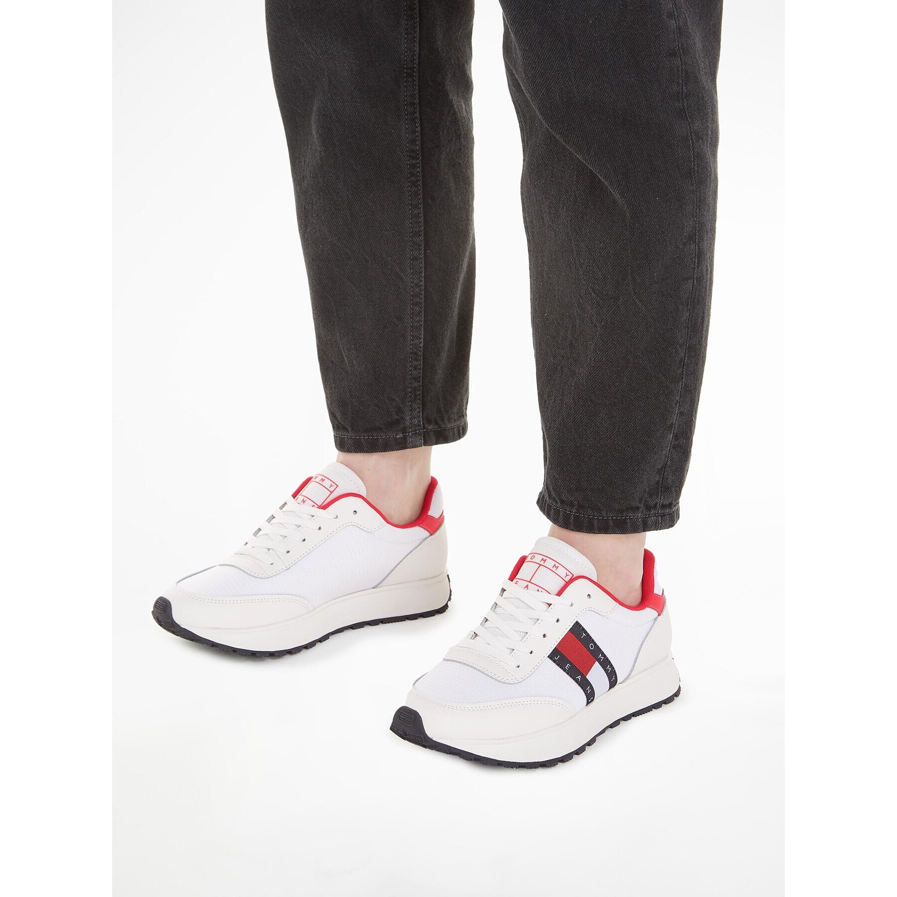 Tommy Jeans Sneakersy Tjw Retro Runner EN0EN02278 Biela - Pepit.sk