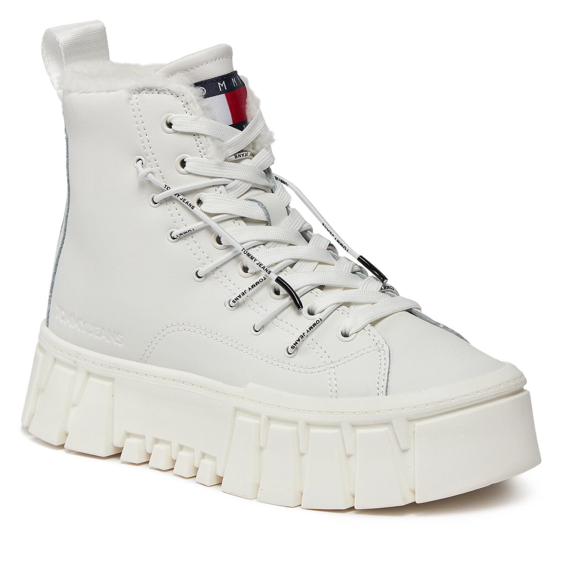 Tommy Jeans Sneakersy Tjw Vulc Platform Mc Wl EN0EN02394 Biela - Pepit.sk