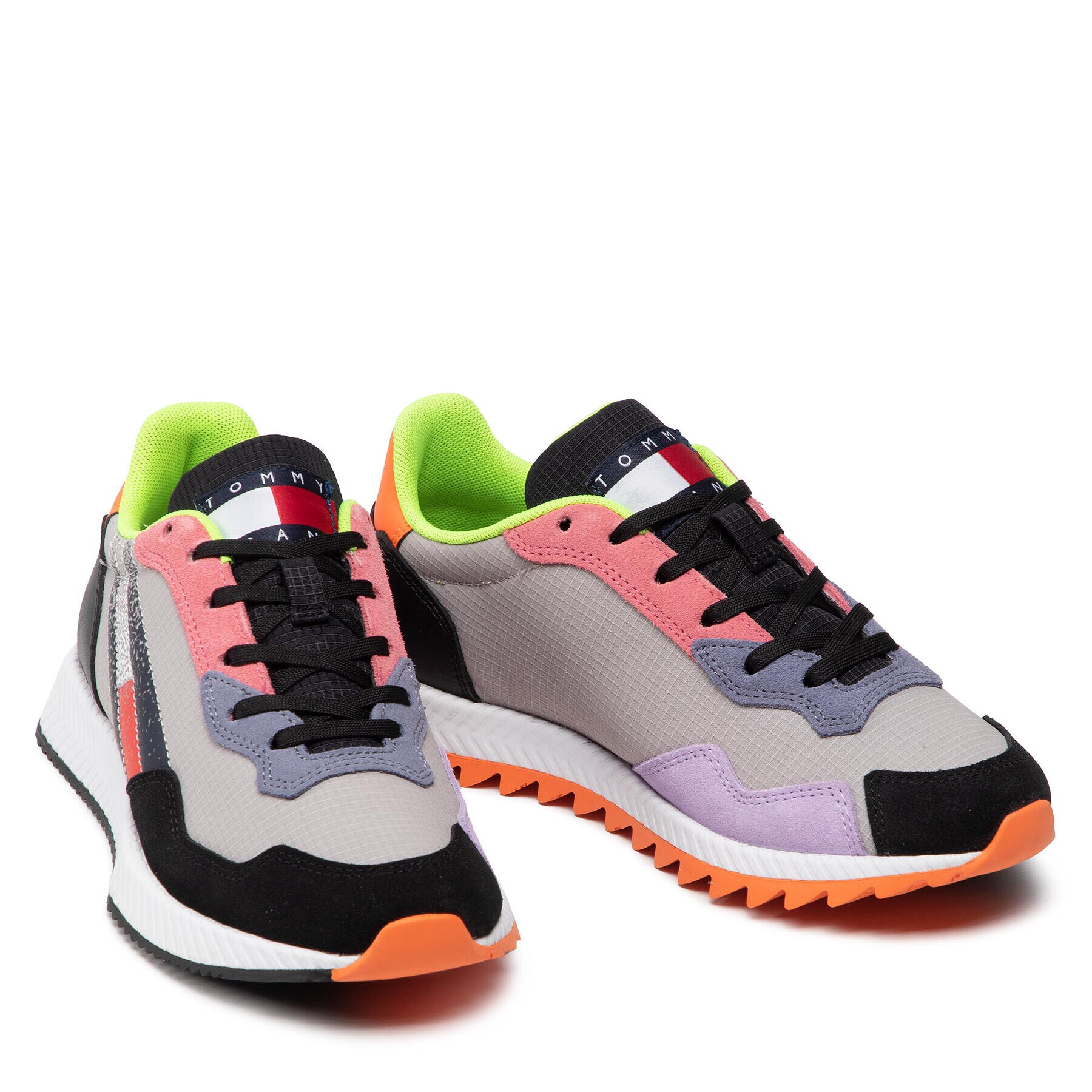 Tommy Jeans Sneakersy Track Cleat Mix Runner EN0EN01654 Farebná - Pepit.sk