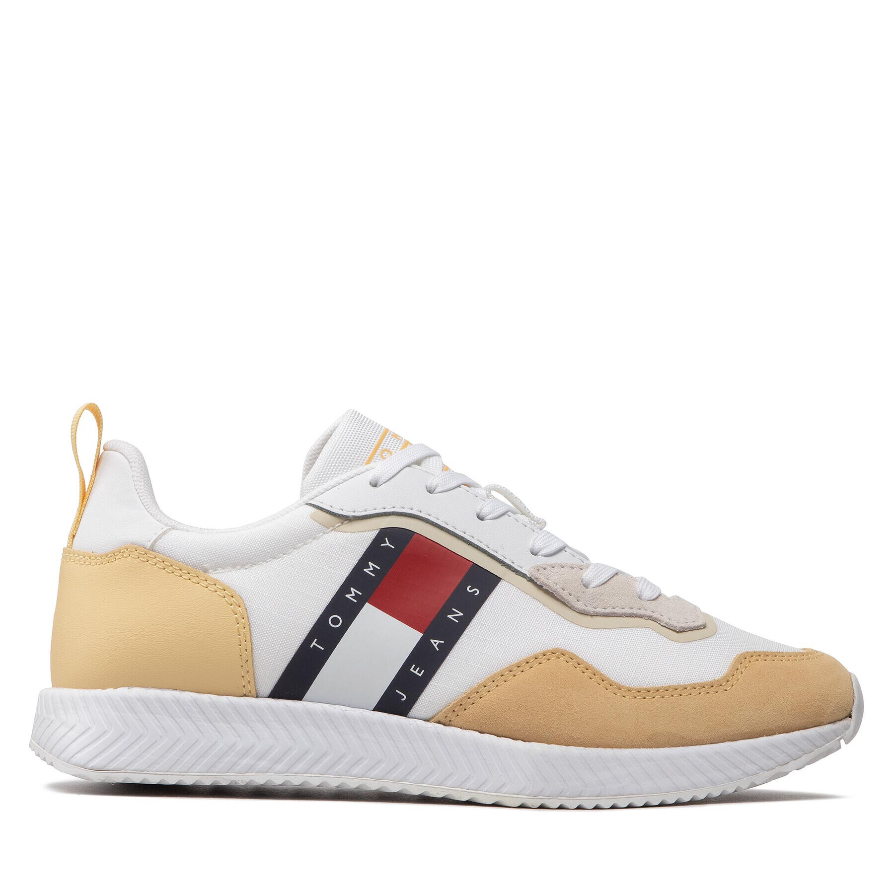 Tommy Jeans Sneakersy Track Cleat Wmn EN0EN01850 Biela - Pepit.sk