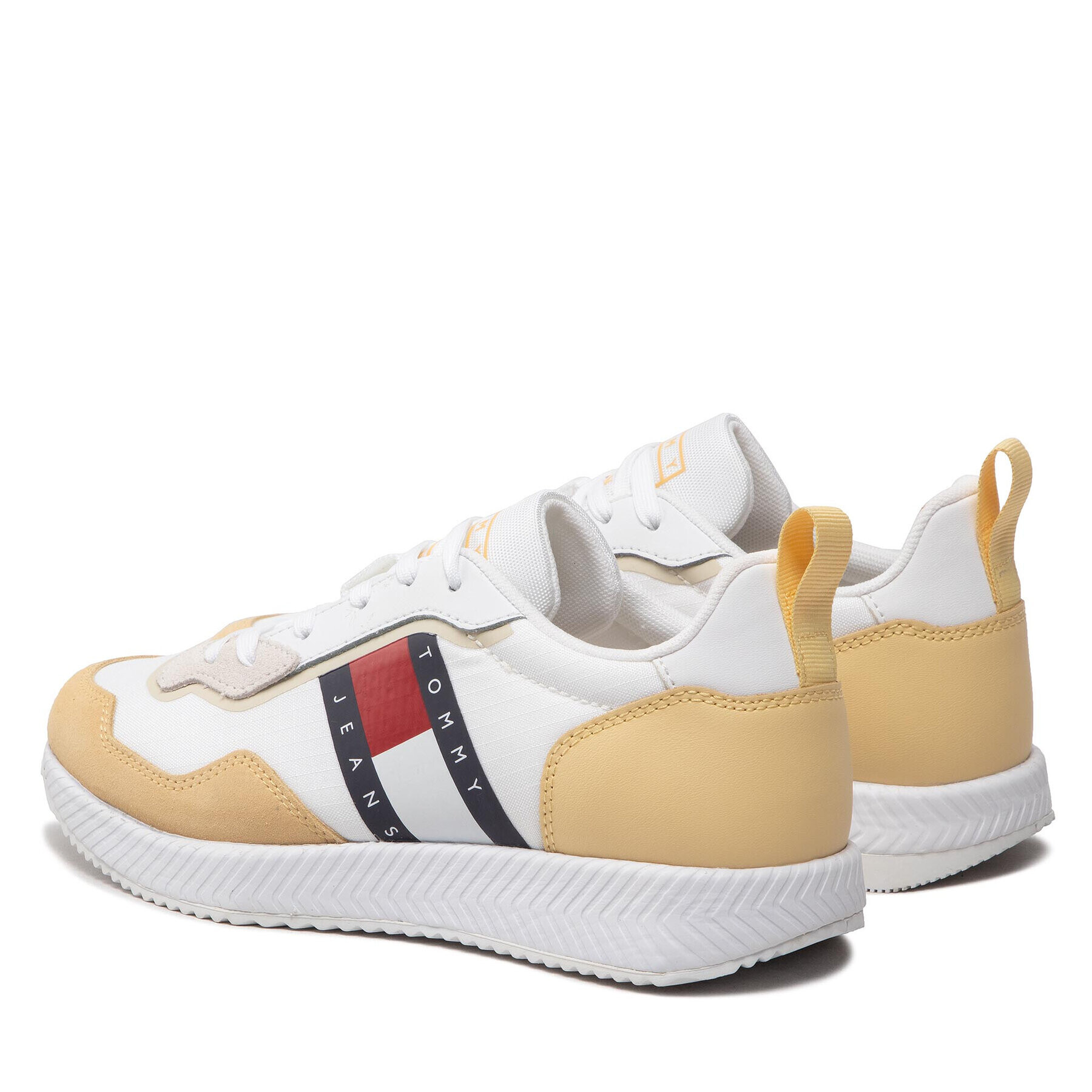 Tommy Jeans Sneakersy Track Cleat Wmn EN0EN01850 Biela - Pepit.sk