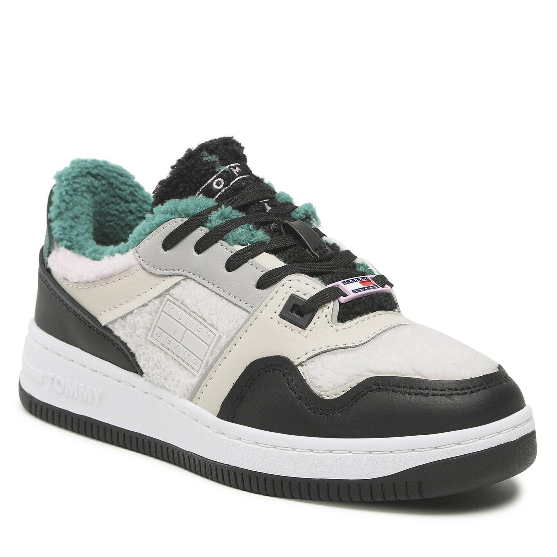 Tommy Jeans Sneakersy Warm Basket EN0EN01969 Sivá - Pepit.sk