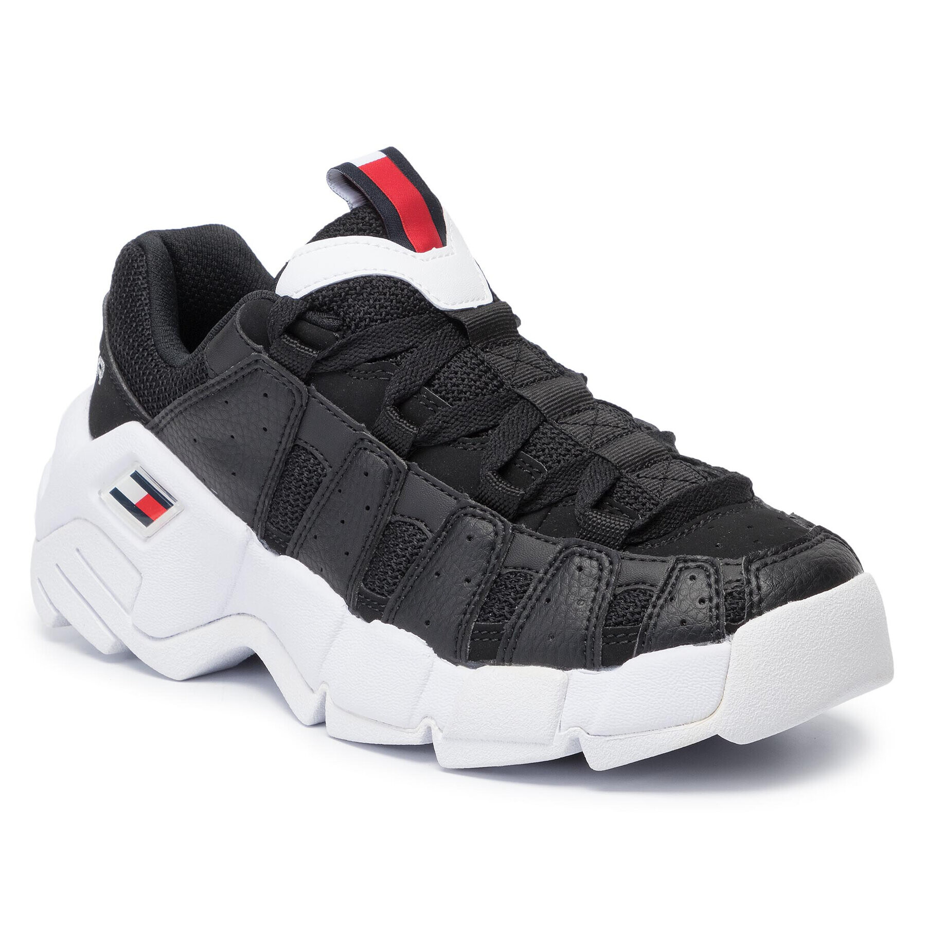 Tommy Jeans Sneakersy Wmns Heritage Chunky Sneaker EN0EN00669 Čierna - Pepit.sk