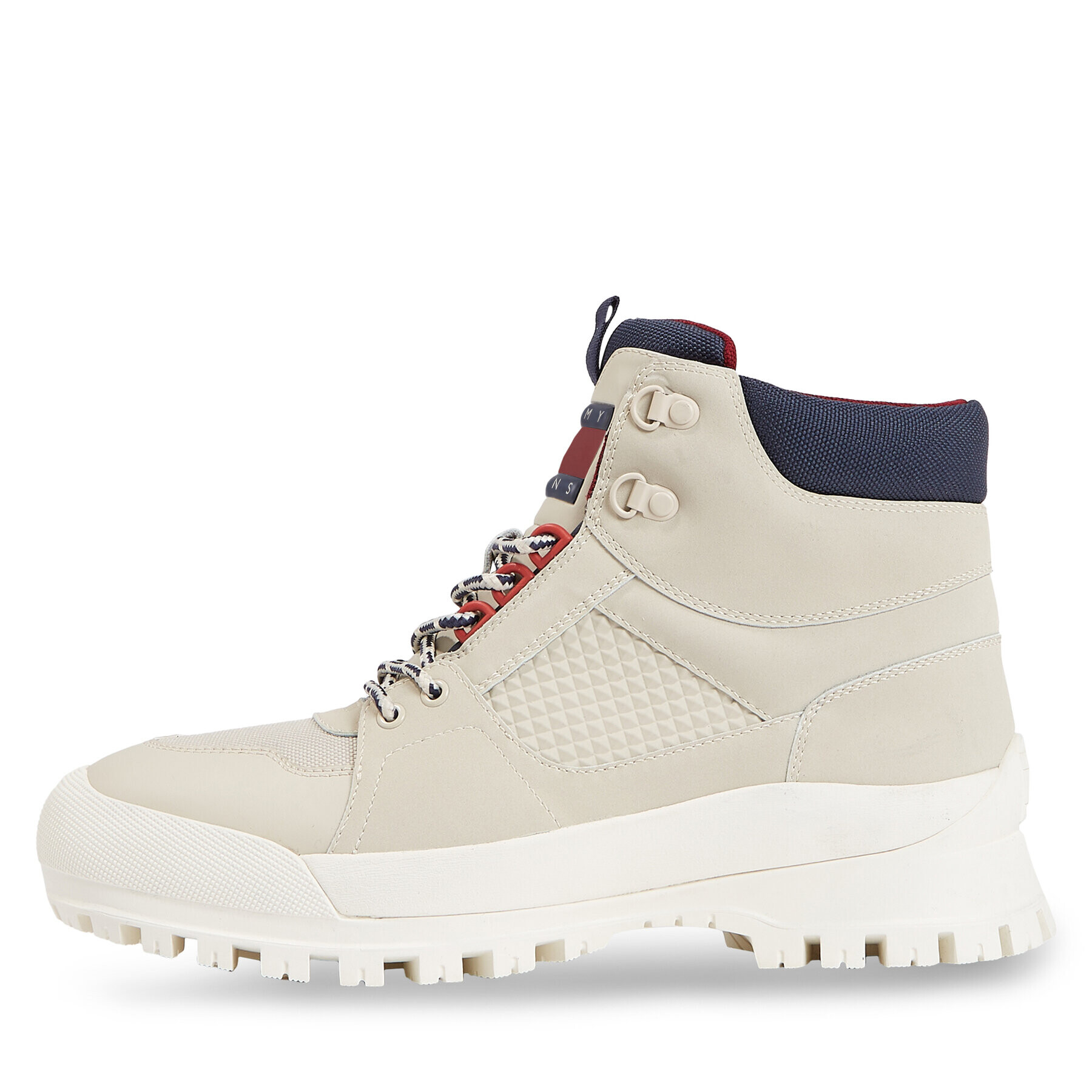 Tommy Jeans Šnurovacia obuv Tjm Urbans Boot Mid EM0EM01339 Ružová - Pepit.sk