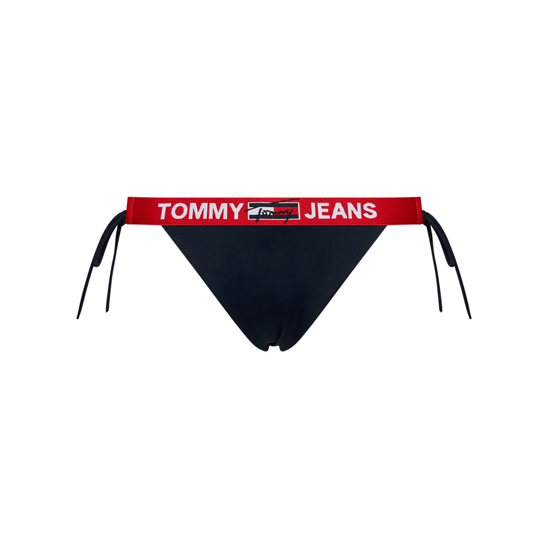 Tommy Jeans Spodný diel bikín Cheeky String UW0UW02944 Tmavomodrá - Pepit.sk