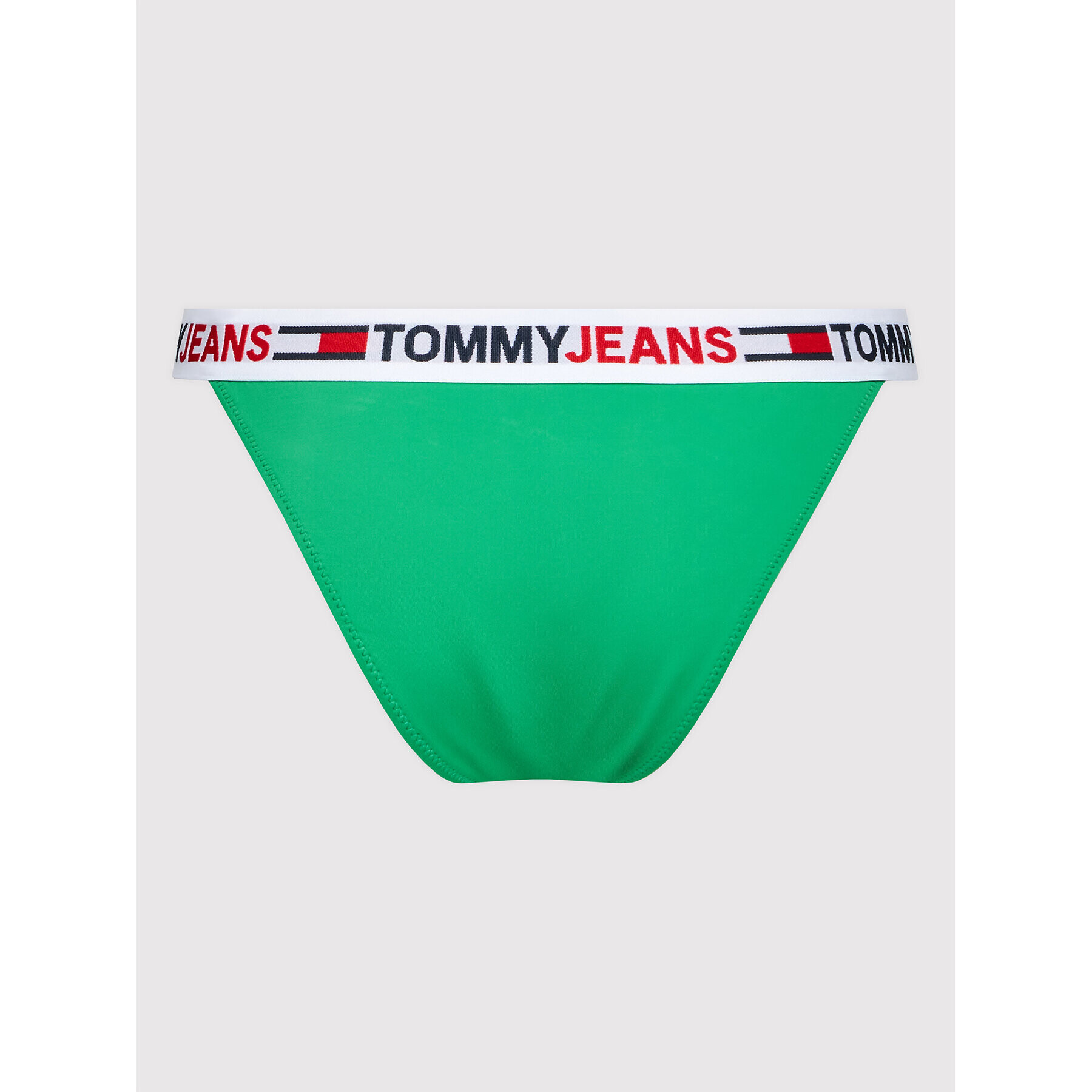 Tommy Jeans Spodný diel bikín High Leg Cheeky UW0UW03400 Zelená - Pepit.sk