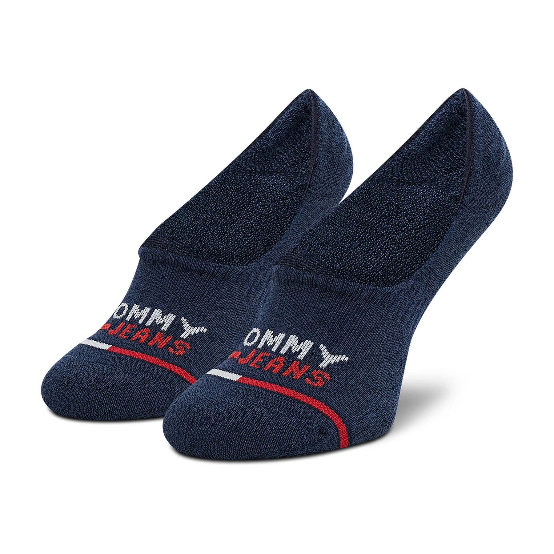 Tommy Jeans Súprava 2 párov krátkych ponožiek unisex 701218959 Tmavomodrá - Pepit.sk