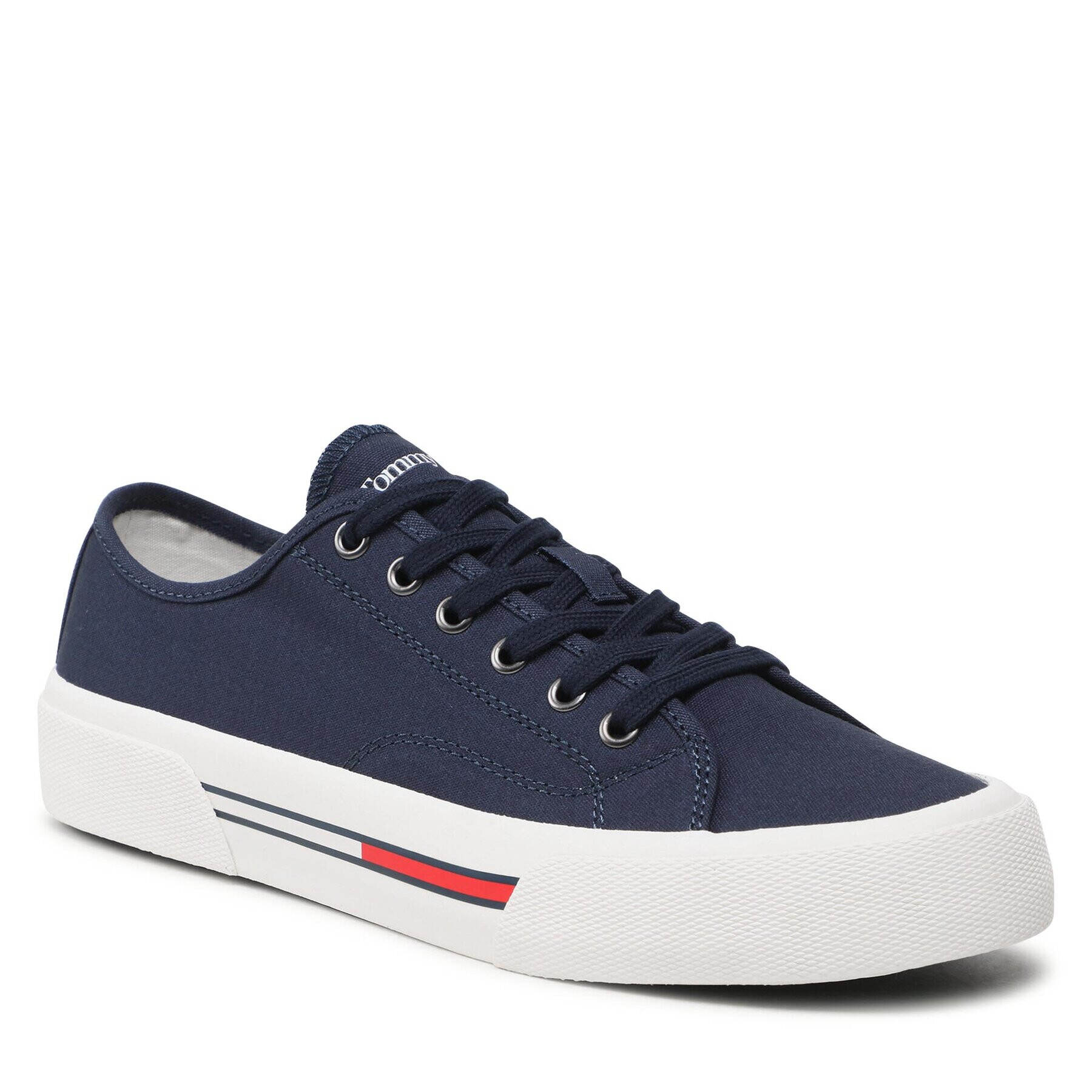 Tommy Jeans Tenisky Canvas Sneaker EM0EM01299 Tmavomodrá - Pepit.sk