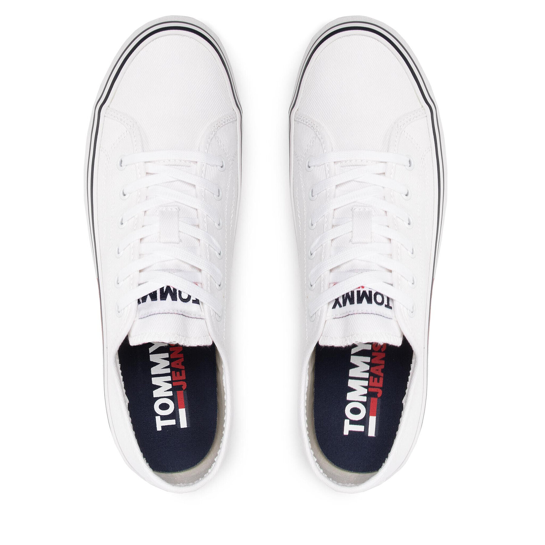 Tommy Jeans Tenisky Essential Low Cut EM0EM00962 Biela - Pepit.sk