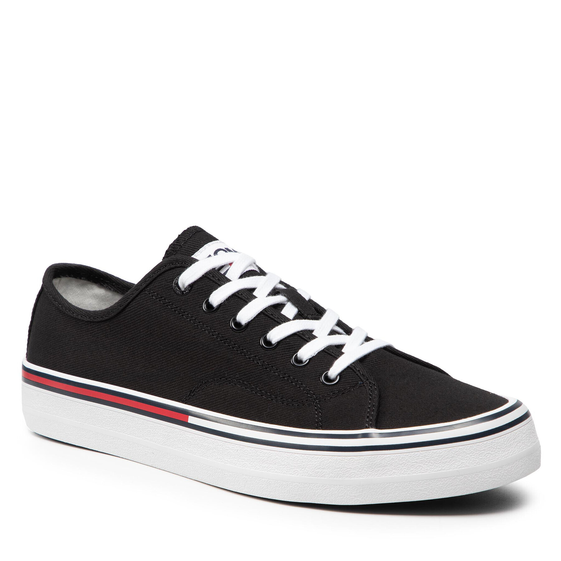 Tommy Jeans Tenisky Essential Low Cut EM0EM00962 Čierna - Pepit.sk