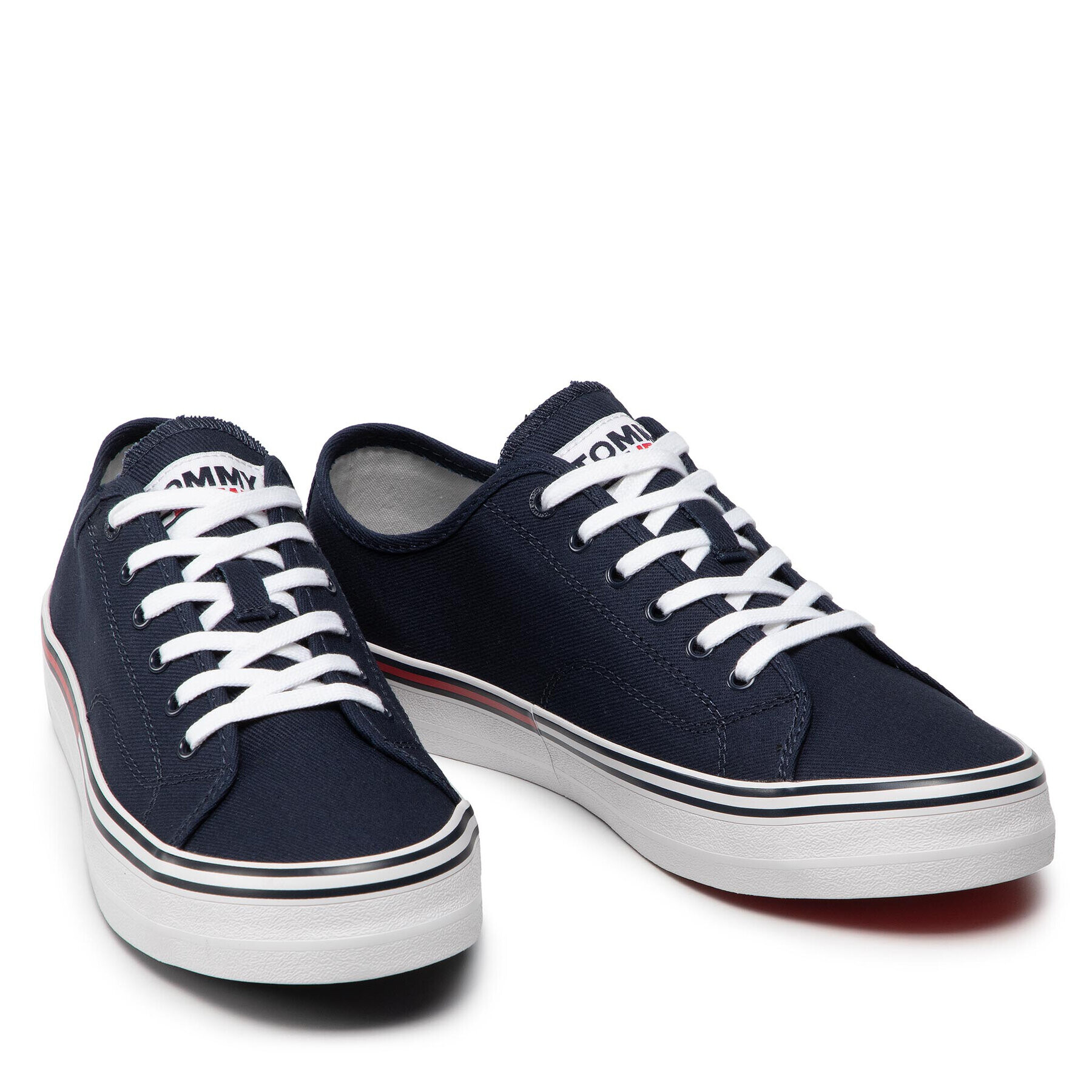 Tommy Jeans Tenisky Essential Low Cut EM0EM00962 Tmavomodrá - Pepit.sk