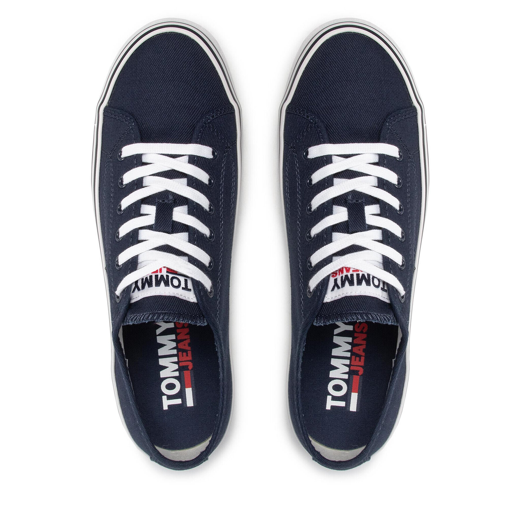 Tommy Jeans Tenisky Essential Low Cut EM0EM00962 Tmavomodrá - Pepit.sk