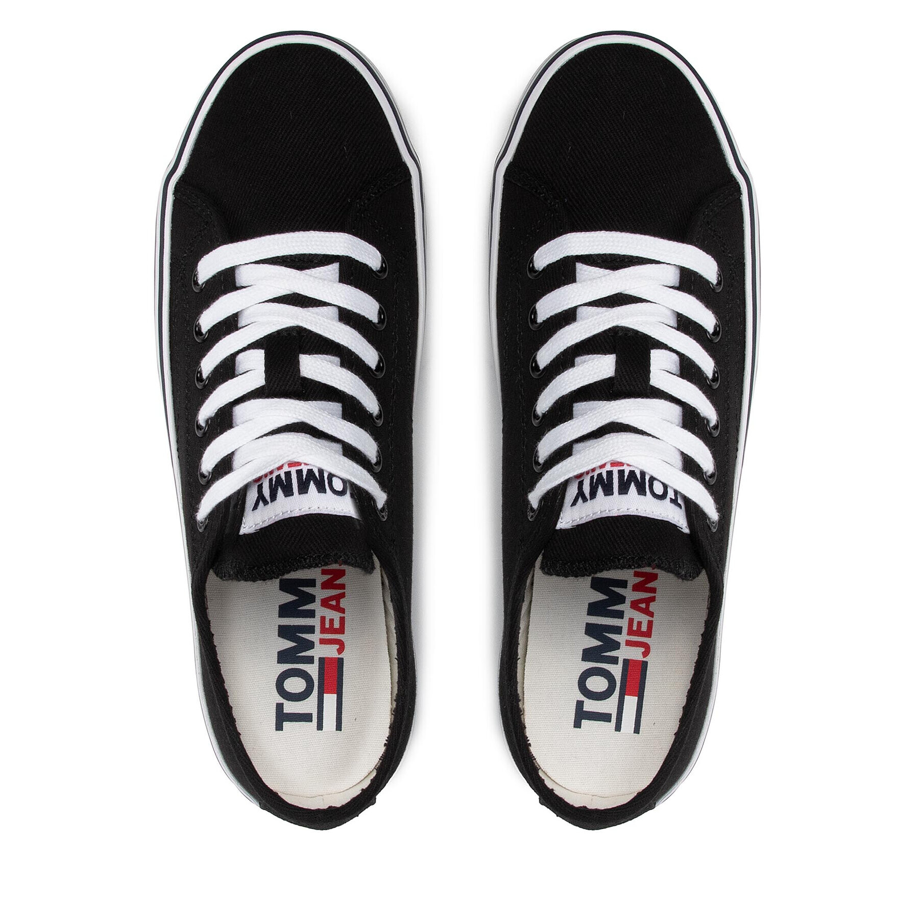 Tommy Jeans Tenisky Essential Low Wmn EN0EN01796 Čierna - Pepit.sk