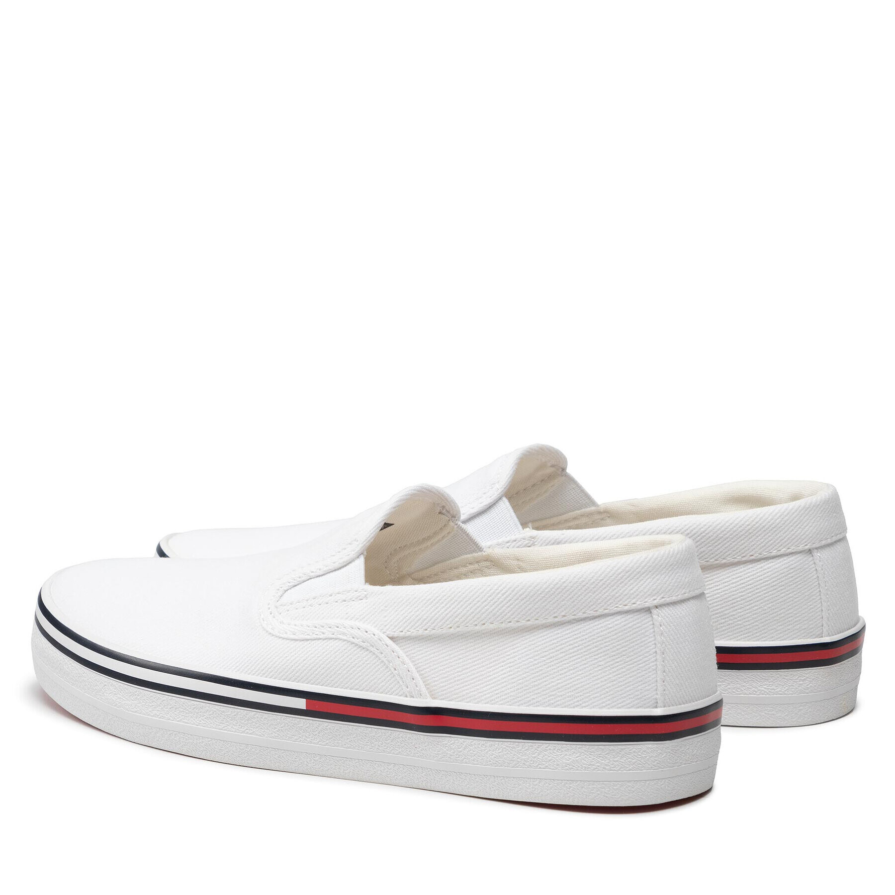 Tommy Jeans Tenisky Essential Slipon Wmn EN0EN01822 Biela - Pepit.sk