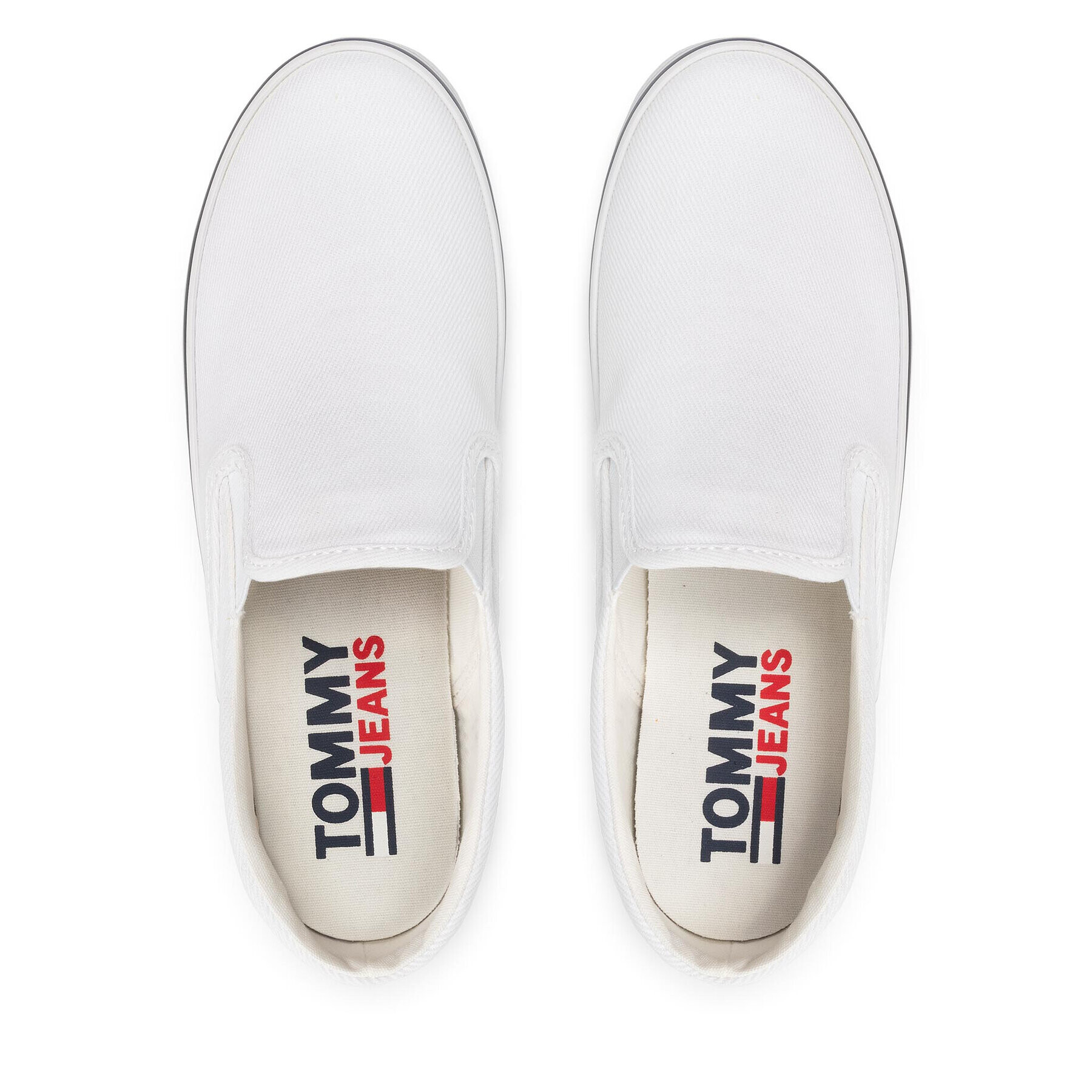 Tommy Jeans Tenisky Essential Slipon Wmn EN0EN01822 Biela - Pepit.sk