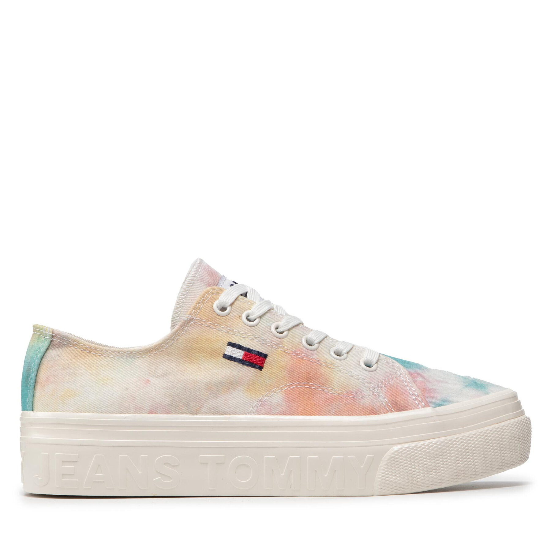 Tommy Jeans Tenisky Flatform Print EN0EN01864 Farebná - Pepit.sk