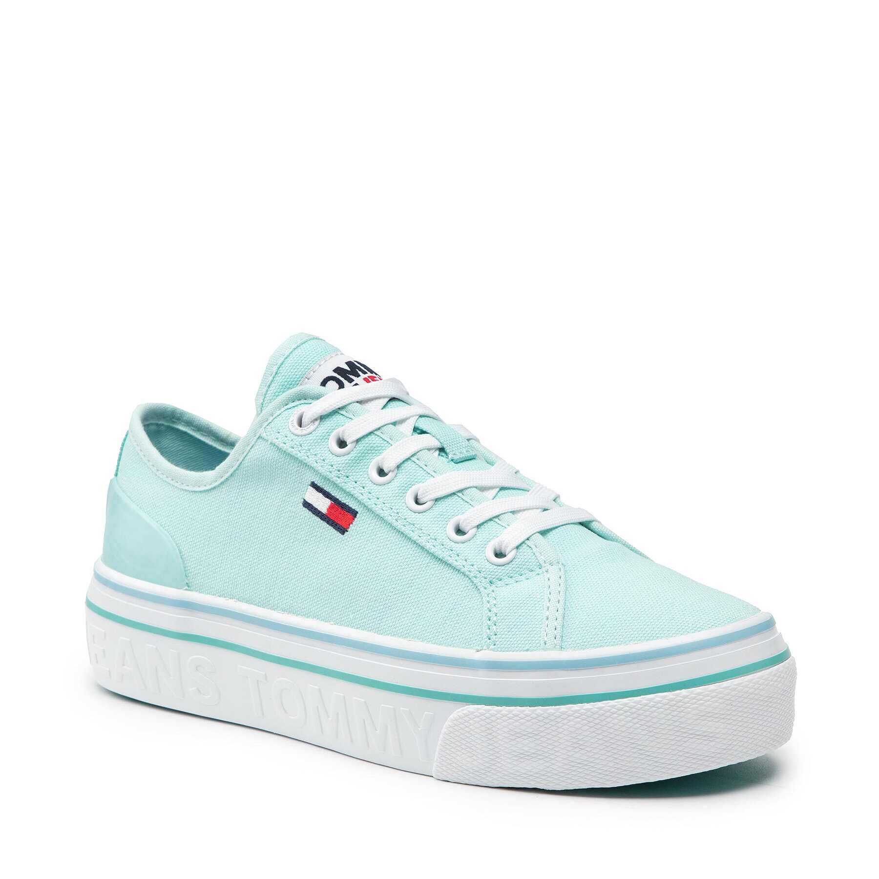 Tommy Jeans Tenisky Flatform Vulc EN0EN01423 Tmavomodrá - Pepit.sk