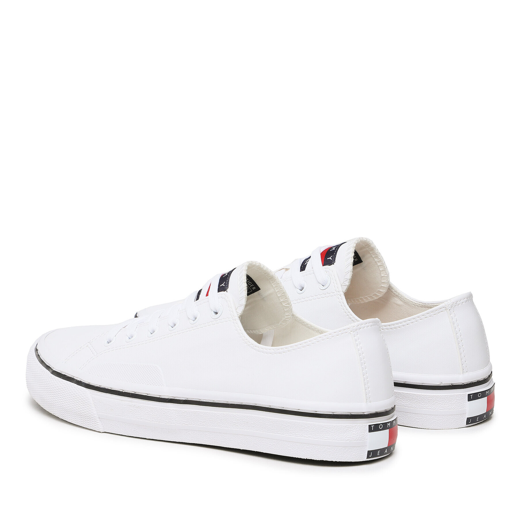 Tommy Jeans Tenisky Lace Vulc Ess EM0EM01047 Biela - Pepit.sk