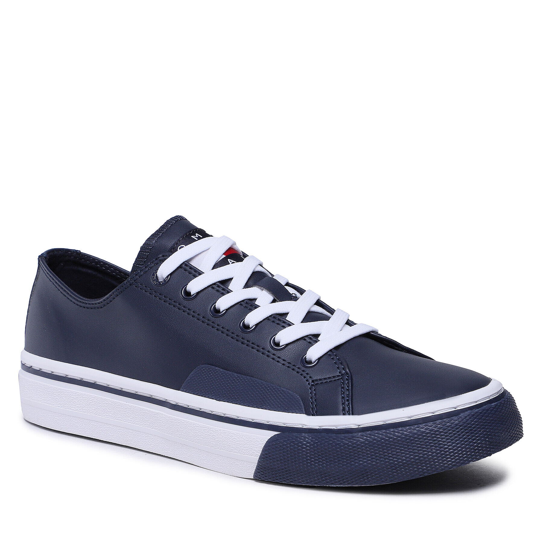 Tommy Jeans Tenisky Lace Vulc Ess EM0EM01047 Tmavomodrá - Pepit.sk