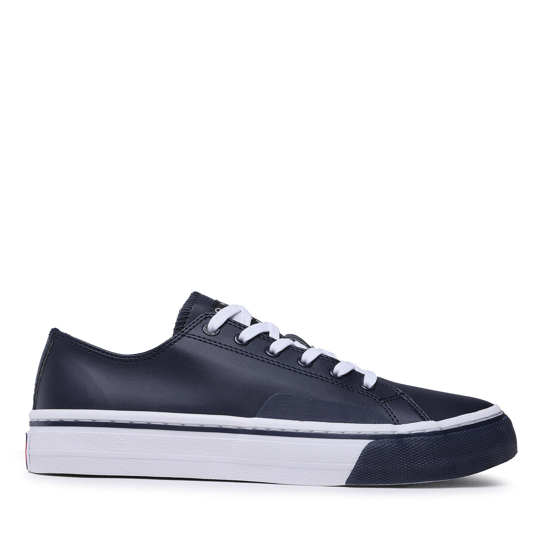 Tommy Jeans Tenisky Lace Vulc Ess EM0EM01047 Tmavomodrá - Pepit.sk