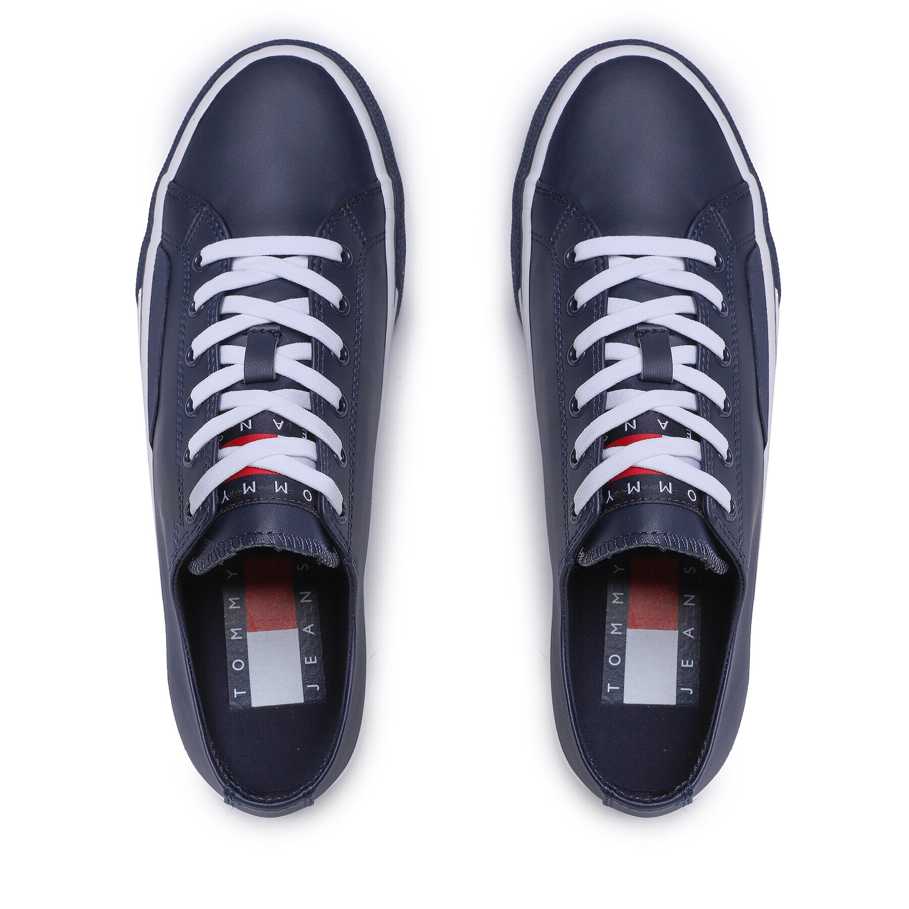 Tommy Jeans Tenisky Lace Vulc Ess EM0EM01047 Tmavomodrá - Pepit.sk