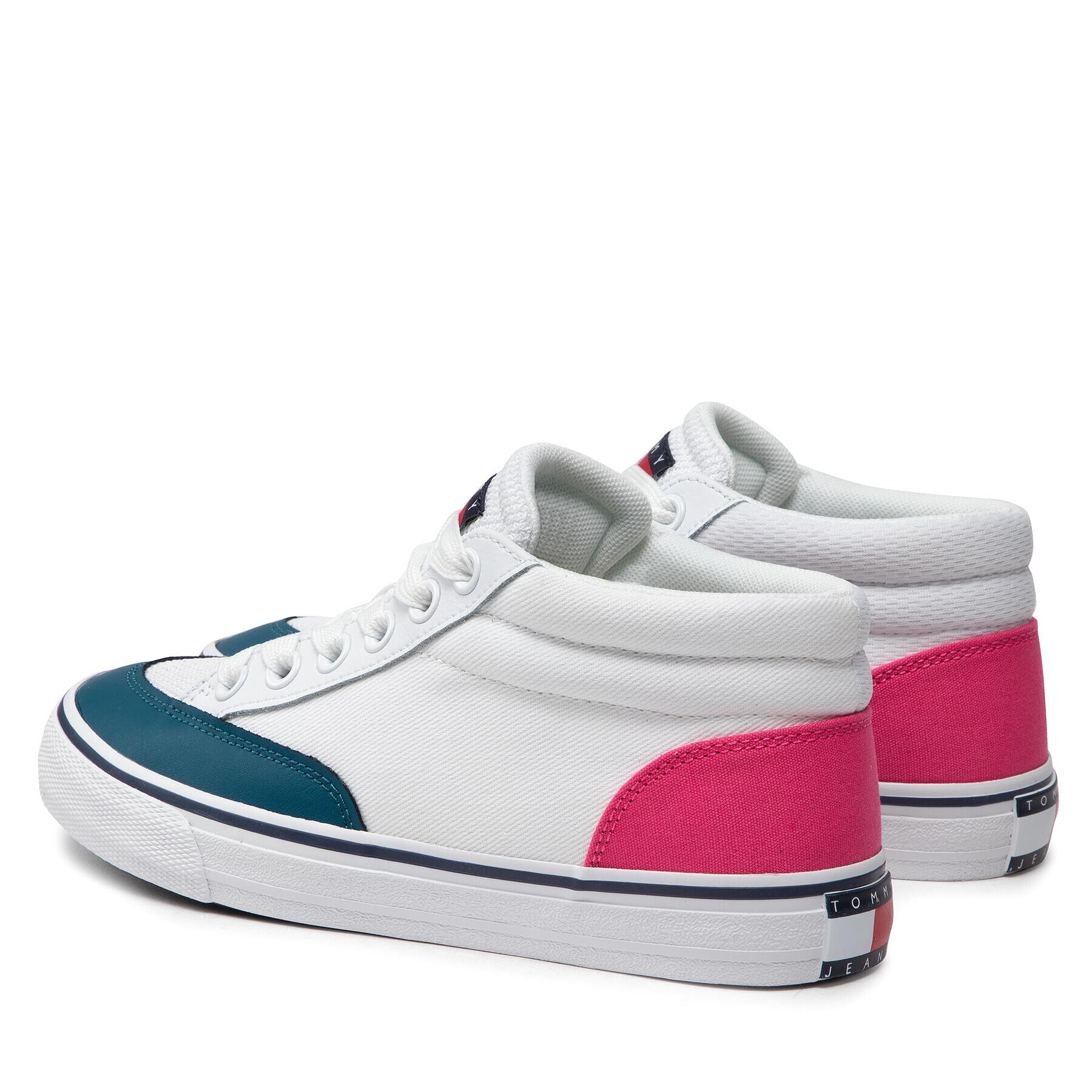 Tommy Jeans Tenisky Mid Playful Vulc Wmn EN0EN01847 Biela - Pepit.sk