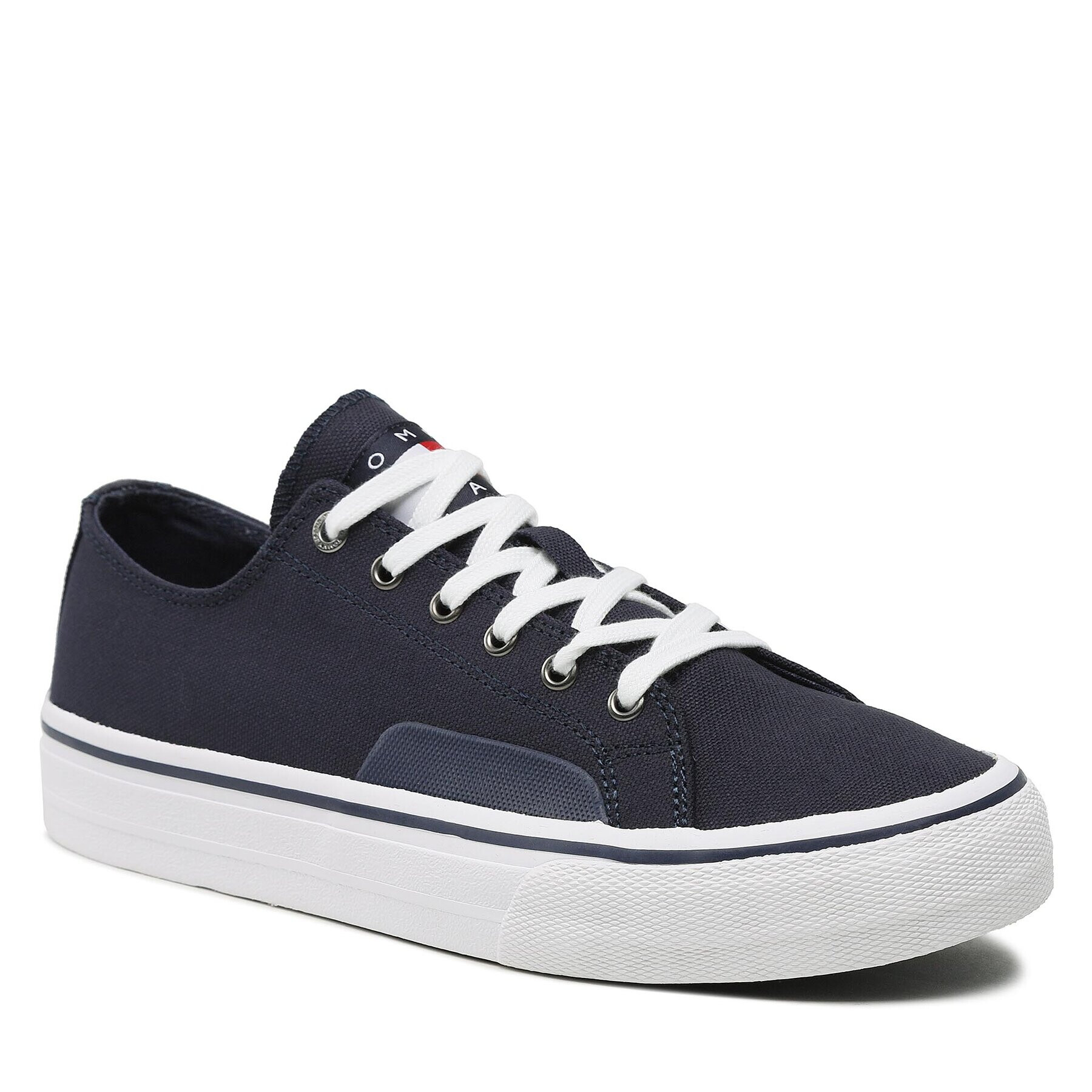 Tommy Jeans Tenisky Skate Canvas Ess EM0EM01175 Tmavomodrá - Pepit.sk