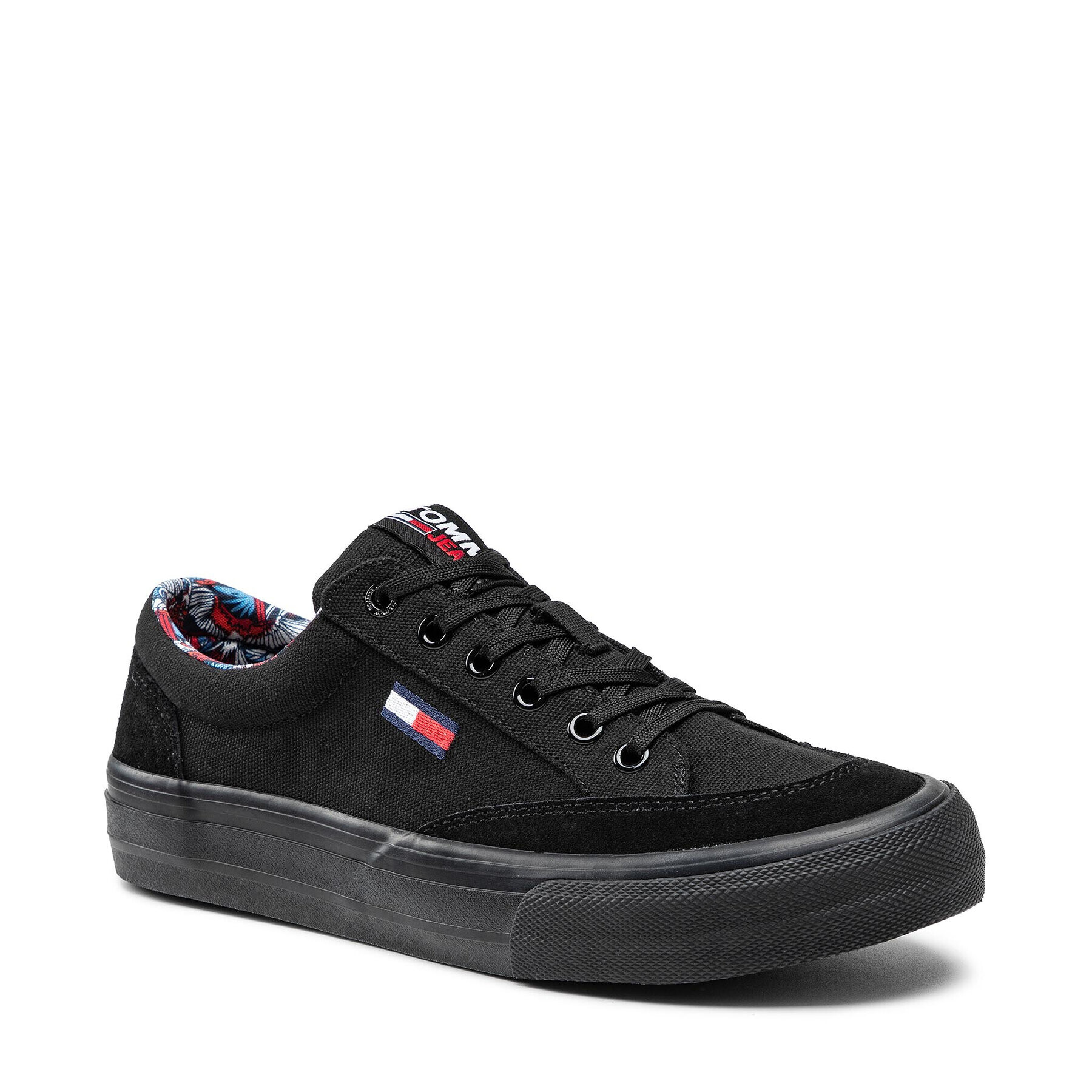 Tommy Jeans Tenisky Skate Vulc Tjm EM0EM00735 Čierna - Pepit.sk