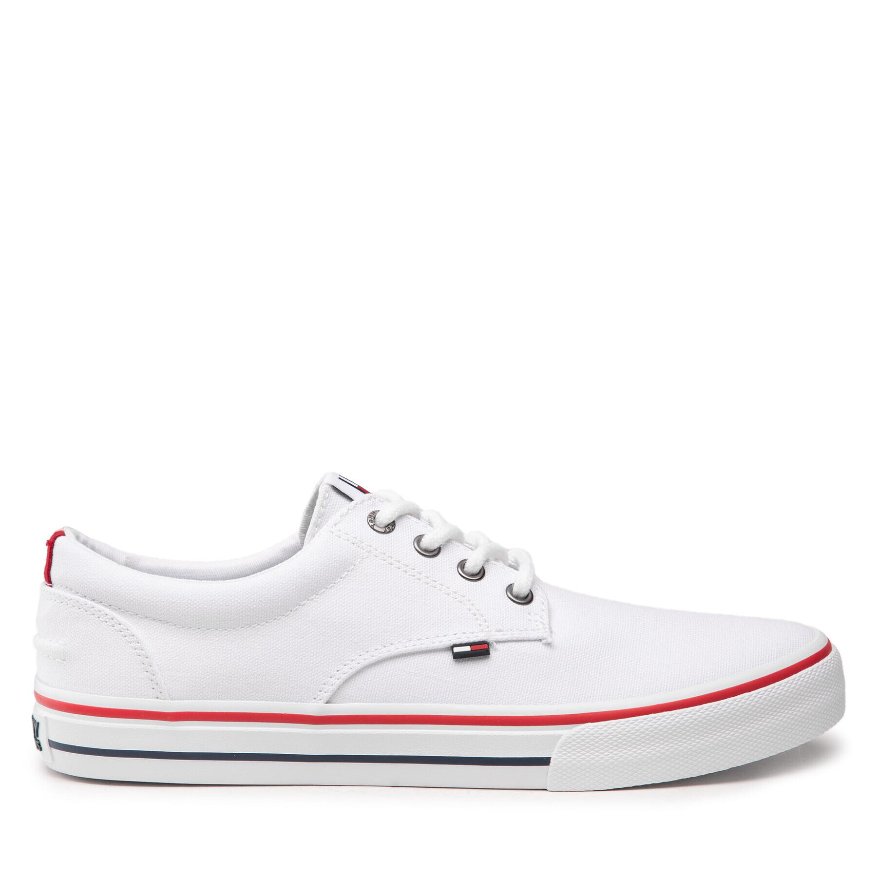 Tommy Jeans Tenisky Textile Sneaker EM0EM00001 Biela - Pepit.sk