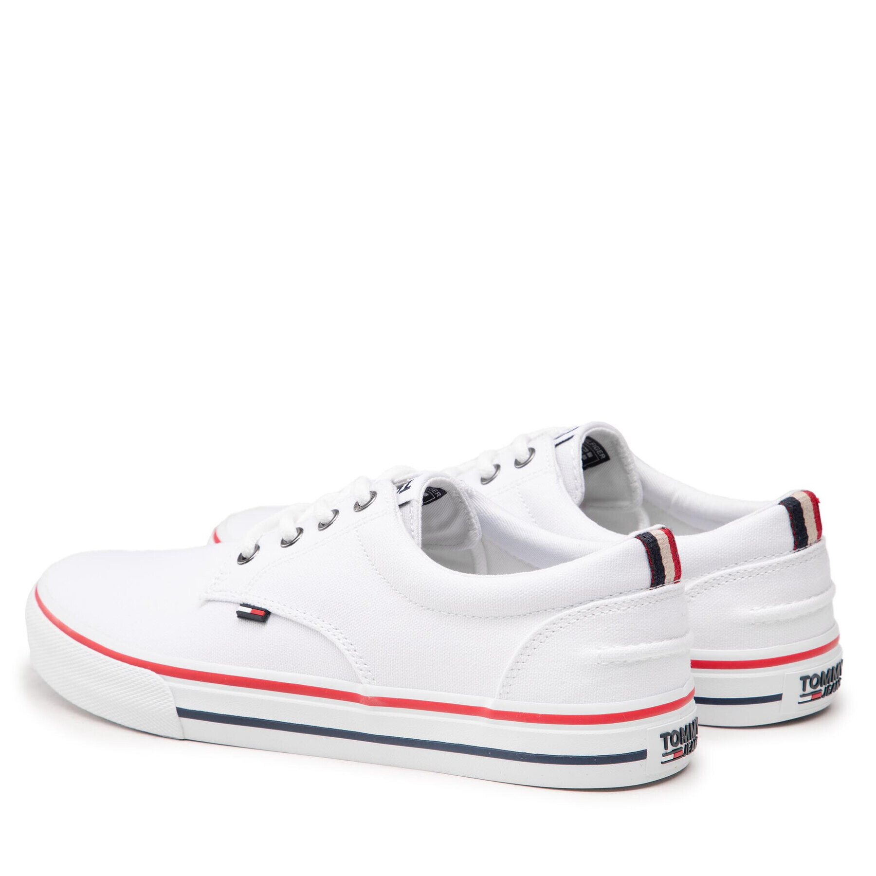 Tommy Jeans Tenisky Textile Sneaker EM0EM00001 Biela - Pepit.sk