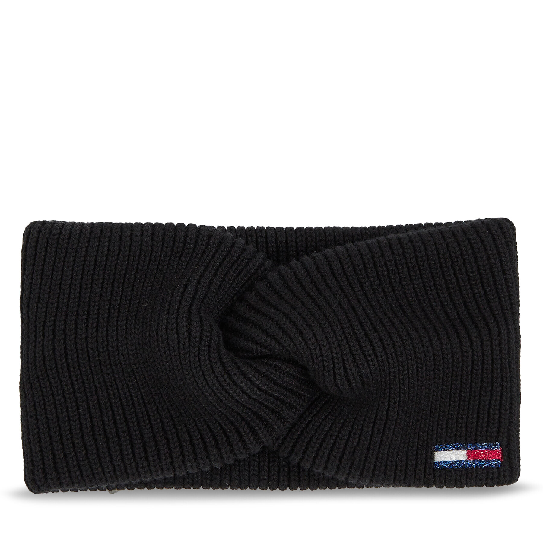 Tommy Jeans Textilná čelenka Tjw Flag Headband AW0AW15475 Čierna - Pepit.sk